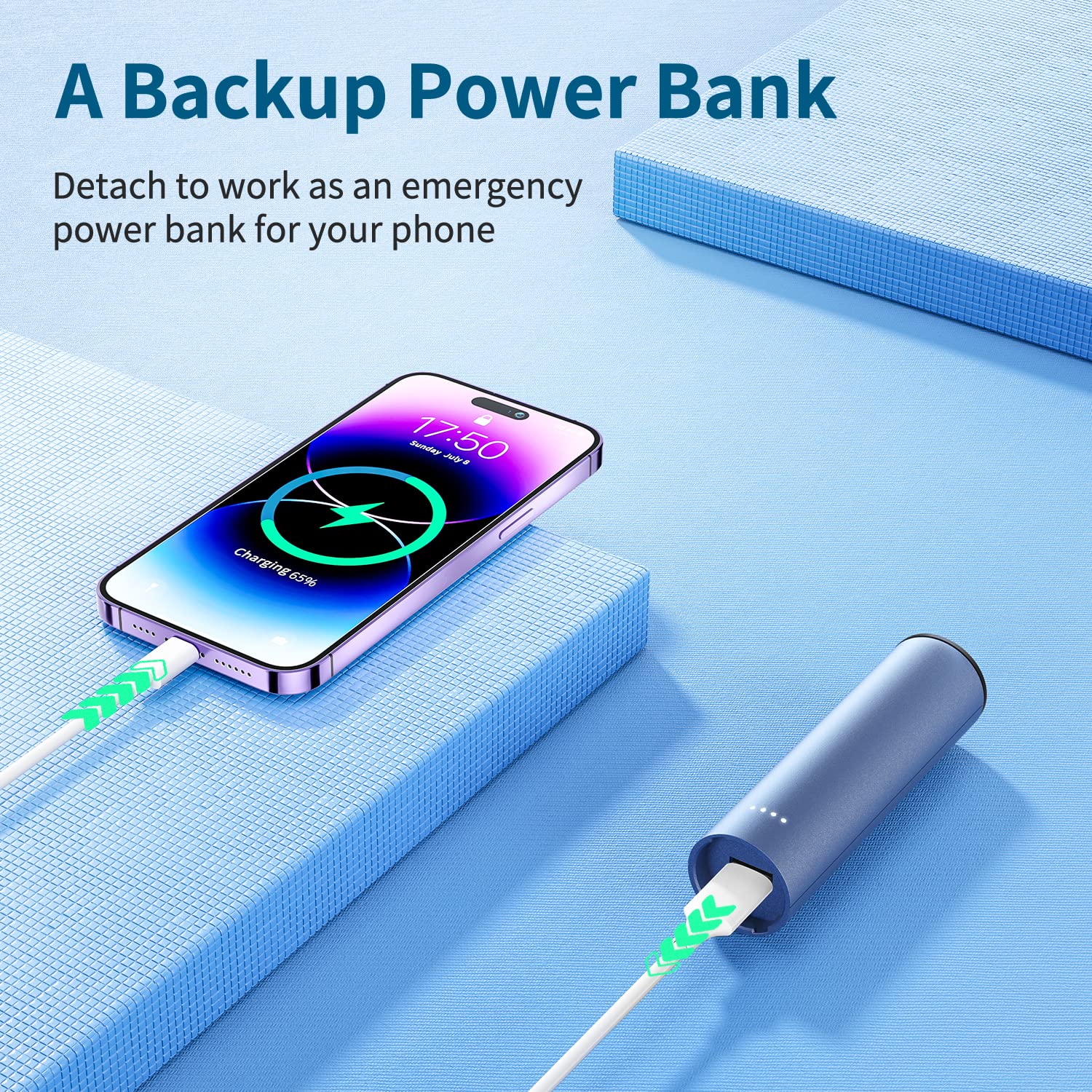 Handfan Mini Handheld Fan With Portable Charger, Rechargeable Personal Hand Fans For Women, Electric Cooling Fan For Desk Beach