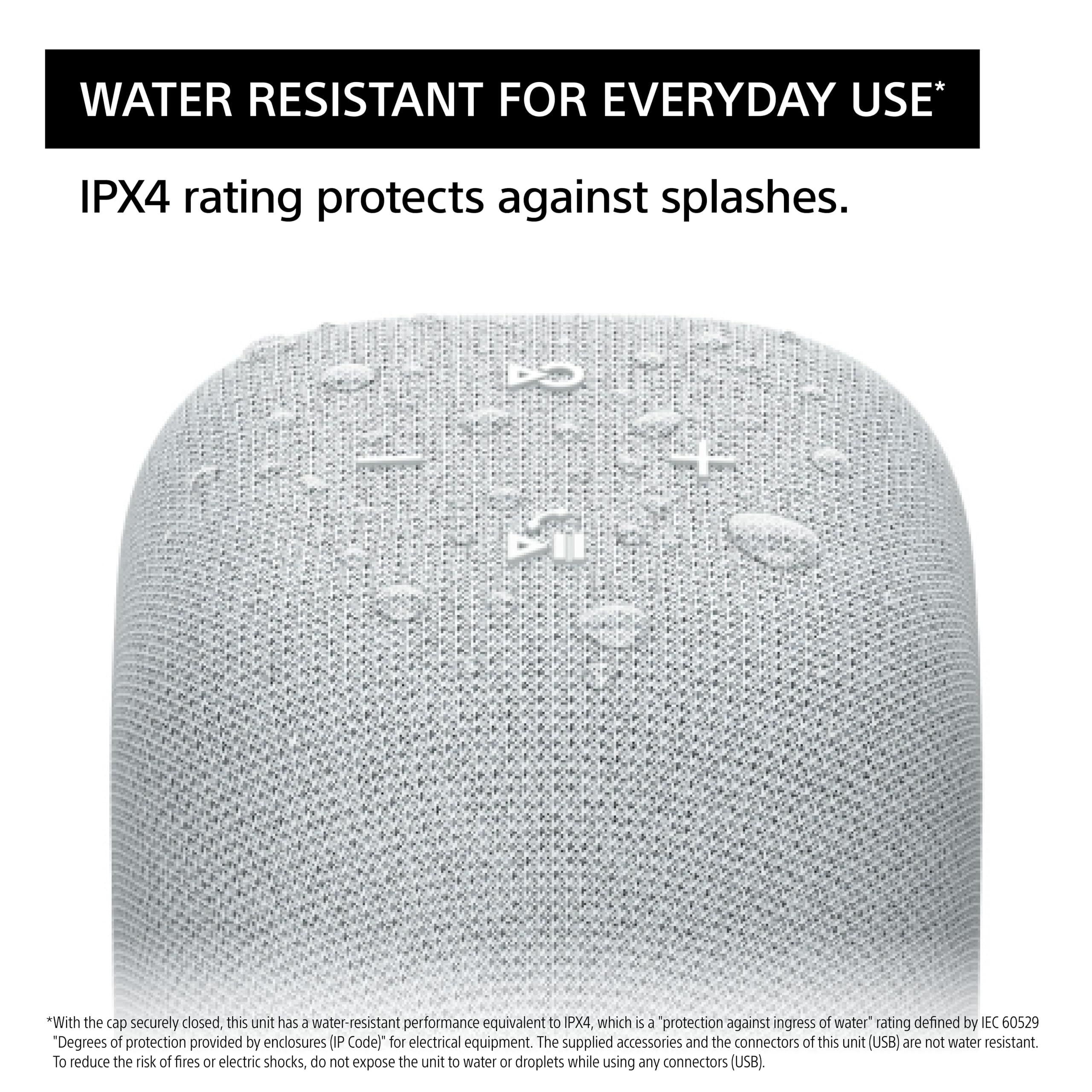 Sony Linkbuds Wireless Portable Bluetooth Speaker, Black