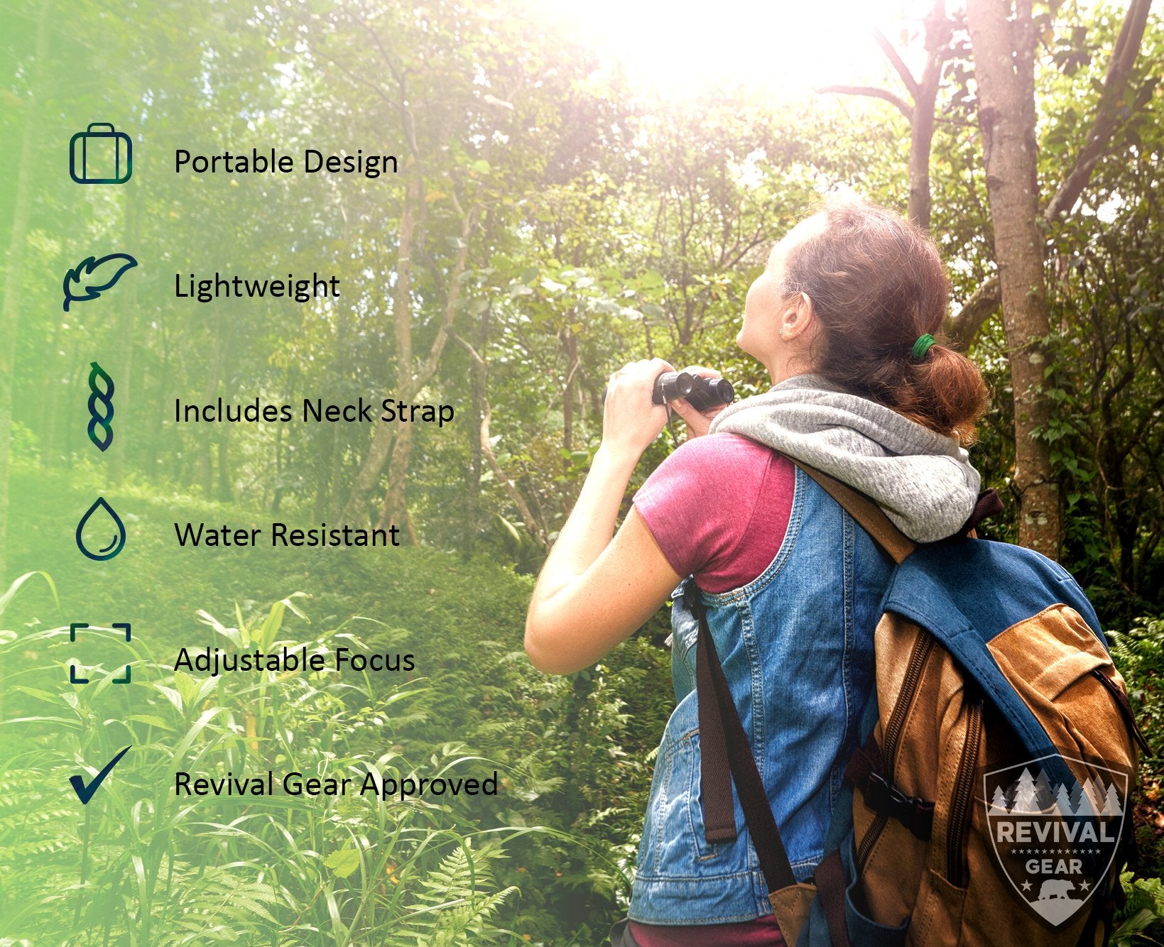 E Tronic Edge 10X42 Professional Binoculars For Adults - Bird Watching, Hunting, Hiking & Travel - Compact For Men And Women - S