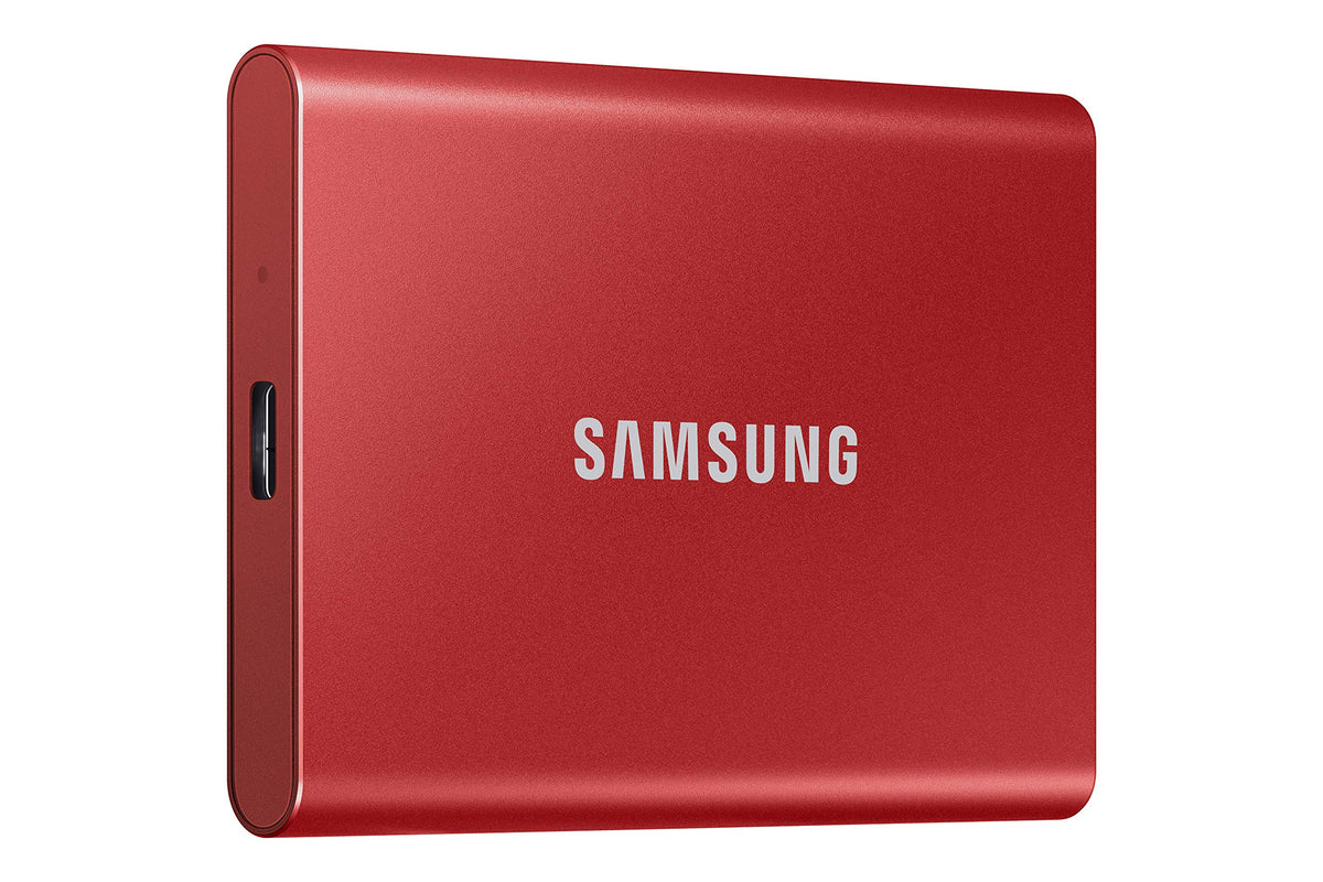 Samsung T7 500Gb, Portable Ssd, Up To 1050Mb/S, Usb 3.2 Gen2, Gaming, Students, & Professionals, External Solid State Drive (Mu 