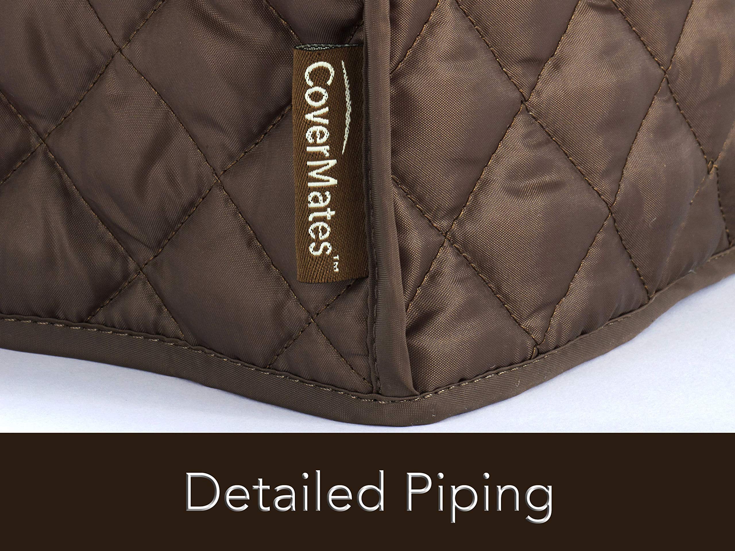 Covermates Keepsakes   Rectangular Appliance Cover   Dust Protection   Stain Resistant   Washable   Appliance Cover Bronze