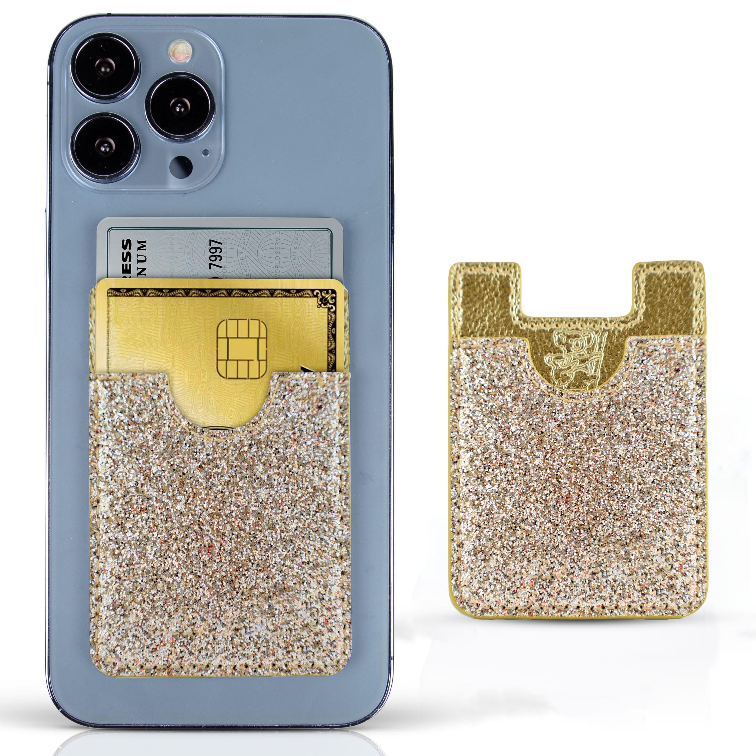 Alpha Sigma Tau   Glitter Koala Pouch (Gold)