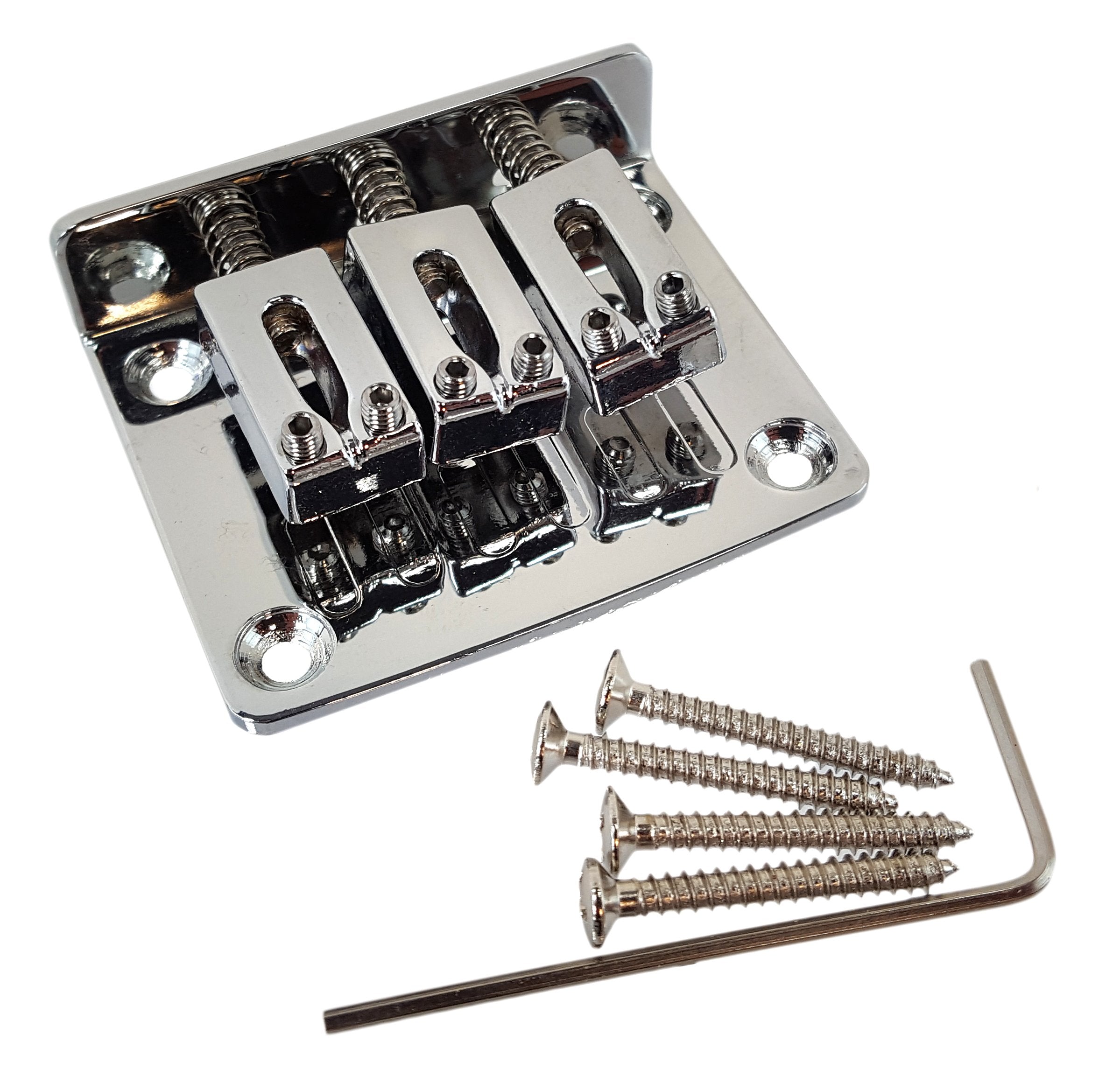 Chrome Hot Rod'' Electric 3 String Cigar Box Guitar Parts Pack   Build A Screaming Blues Machine