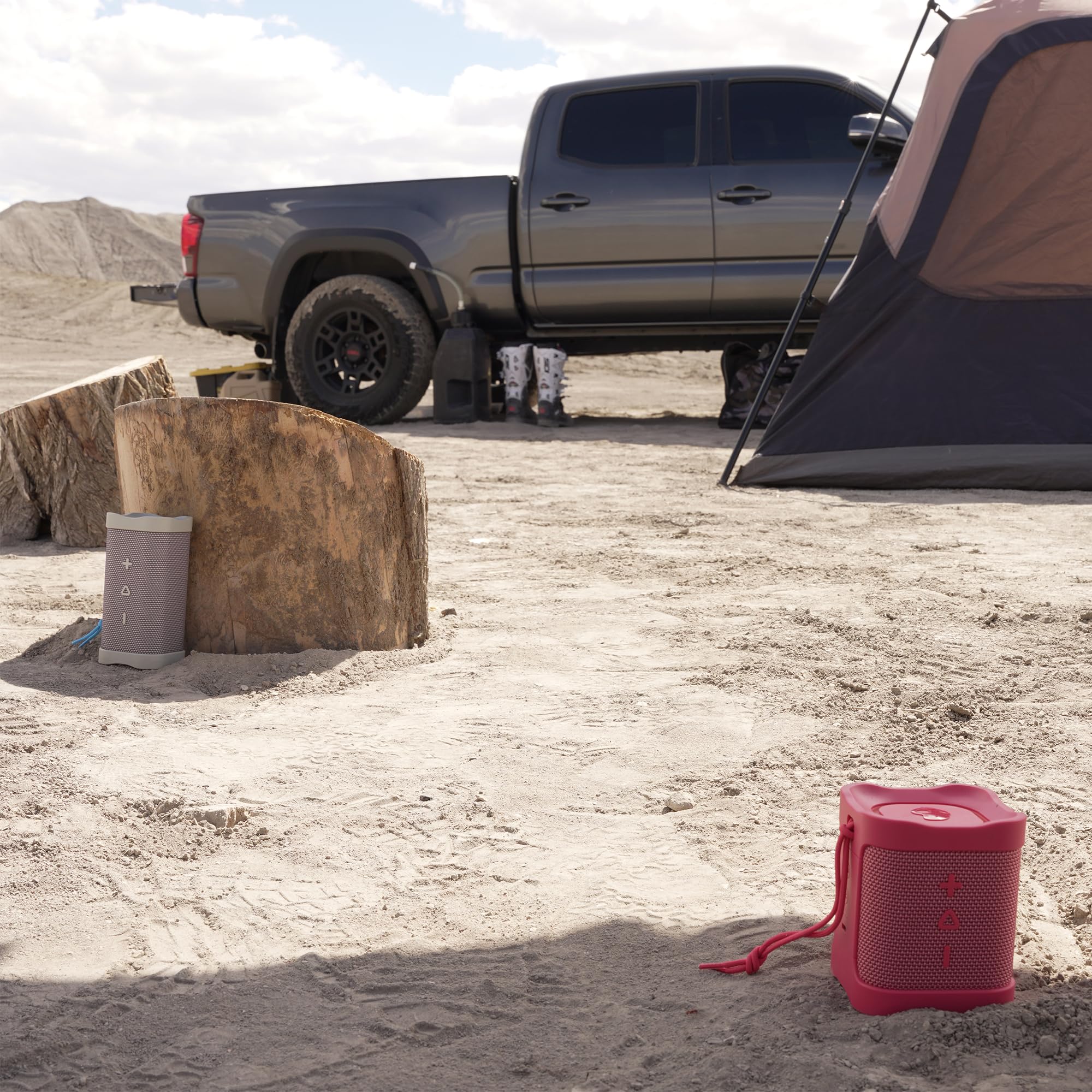 Skullcandy Terrain Xl Wireless Bluetooth Speaker - Ipx7 Waterproof Portable Speaker, 18 Hour Battery, Nylon Wrist Wrap, True Wir