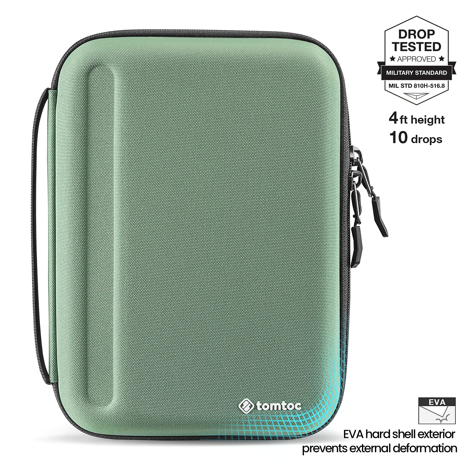 Tomtoc Portfolio Case For 11 Inch Ipad Pro M4 & Ipad Air M2 2024, Ipad Pro M2&M1, 10.9 In Ipad Air 5, 10.9 In Ipad 10, Carrying