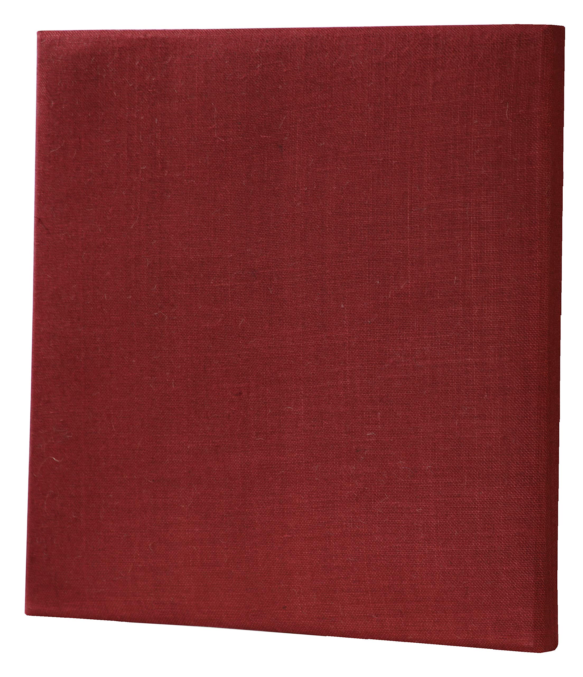 Ats Acoustic Panel 24X24X2 Inches, Beveled Edge, In Burgundy