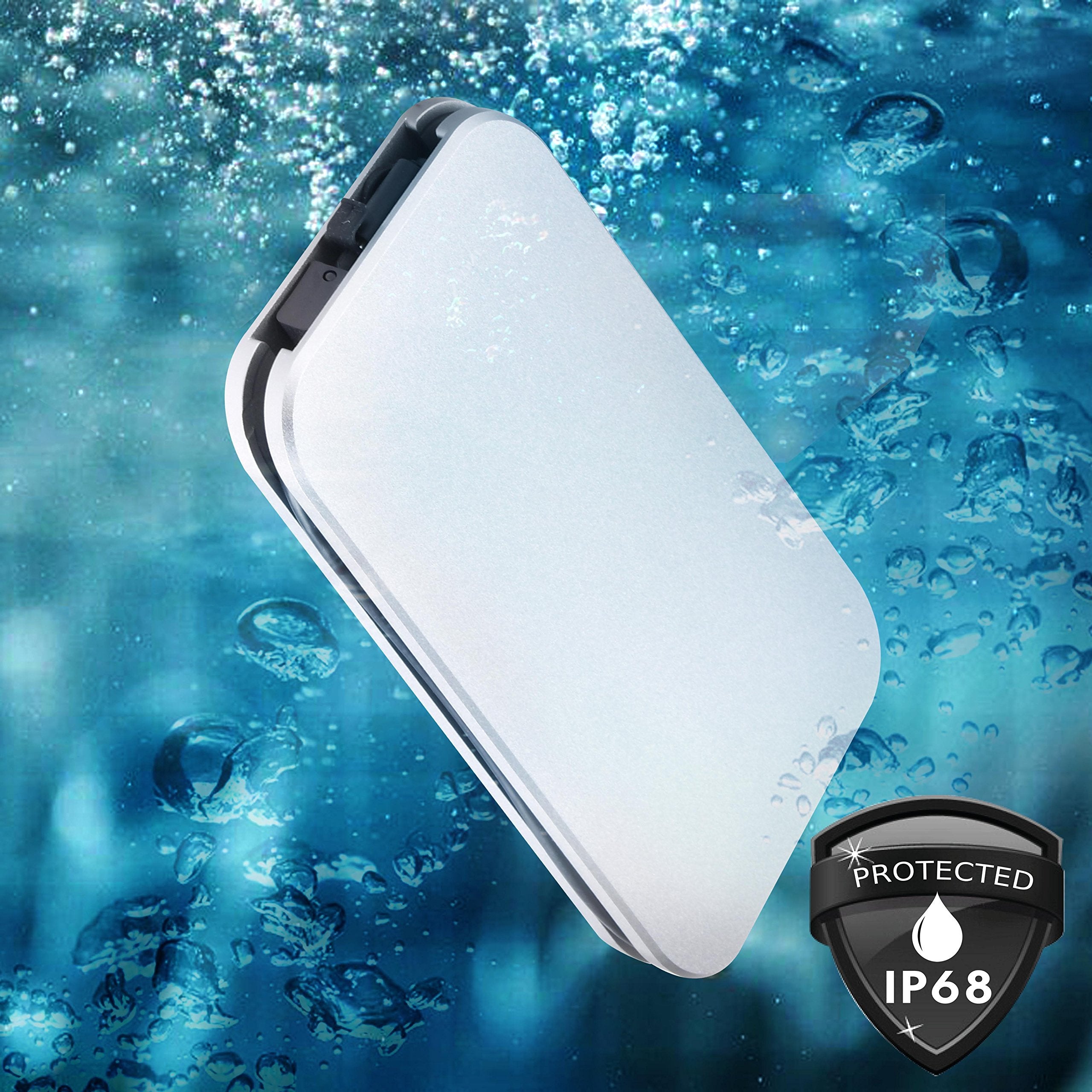 Military Grade Ip68 Water Resistant And Dust Proof External 2.5'' Drive Enclosure With Usb 3.1 Gen 2 10 Gbps, Support Up To 9.5M