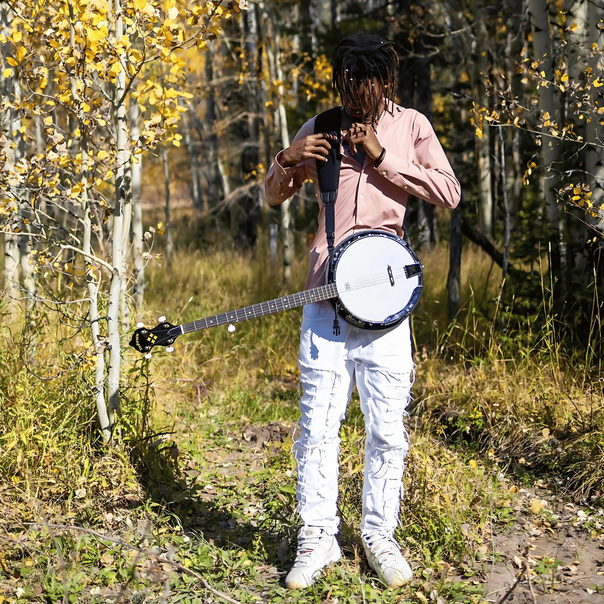 Neotech Mega Banjo Strap (8301062), Black