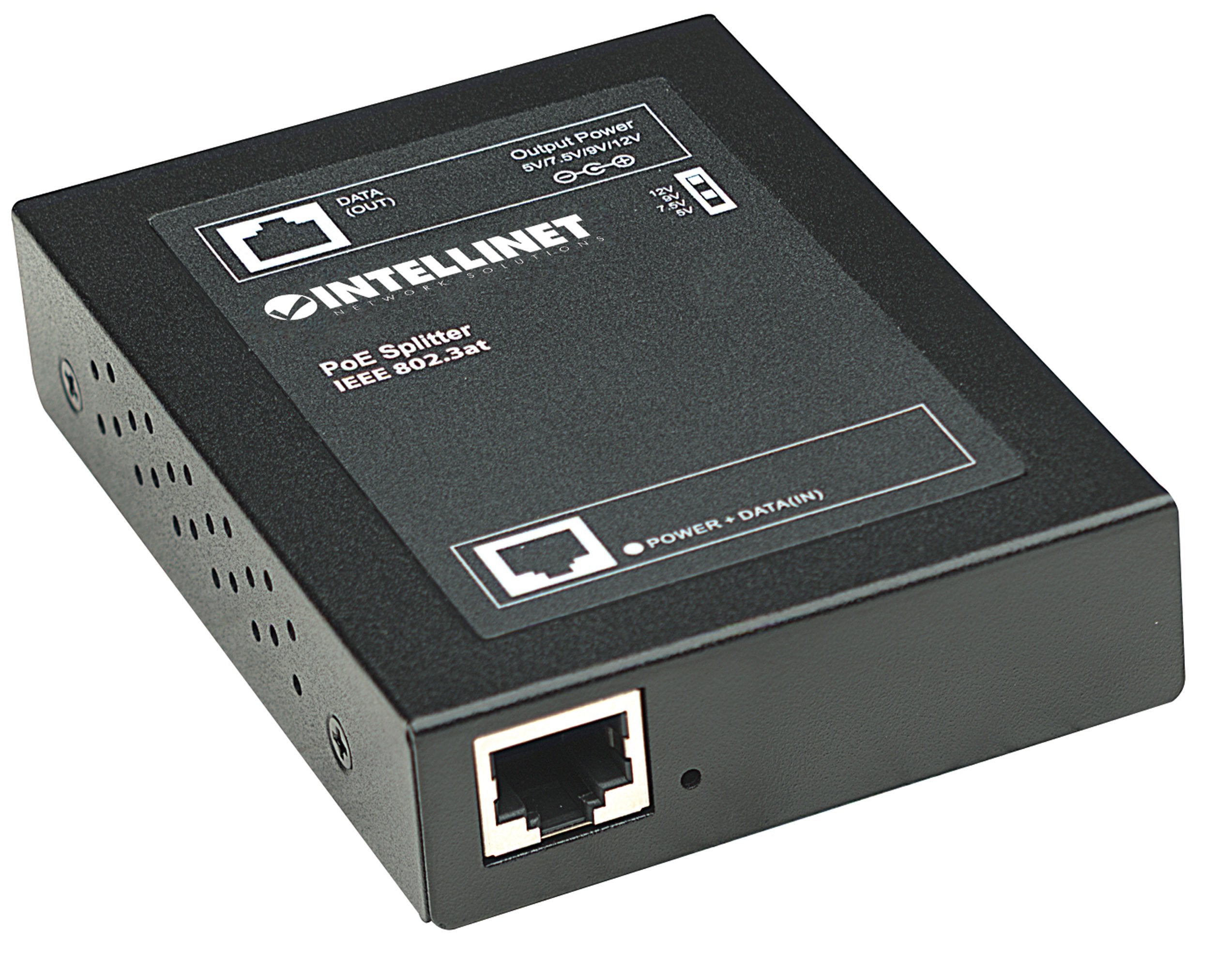 Intellinet Poe+ Splitter Ethernet Adaptor (560443)