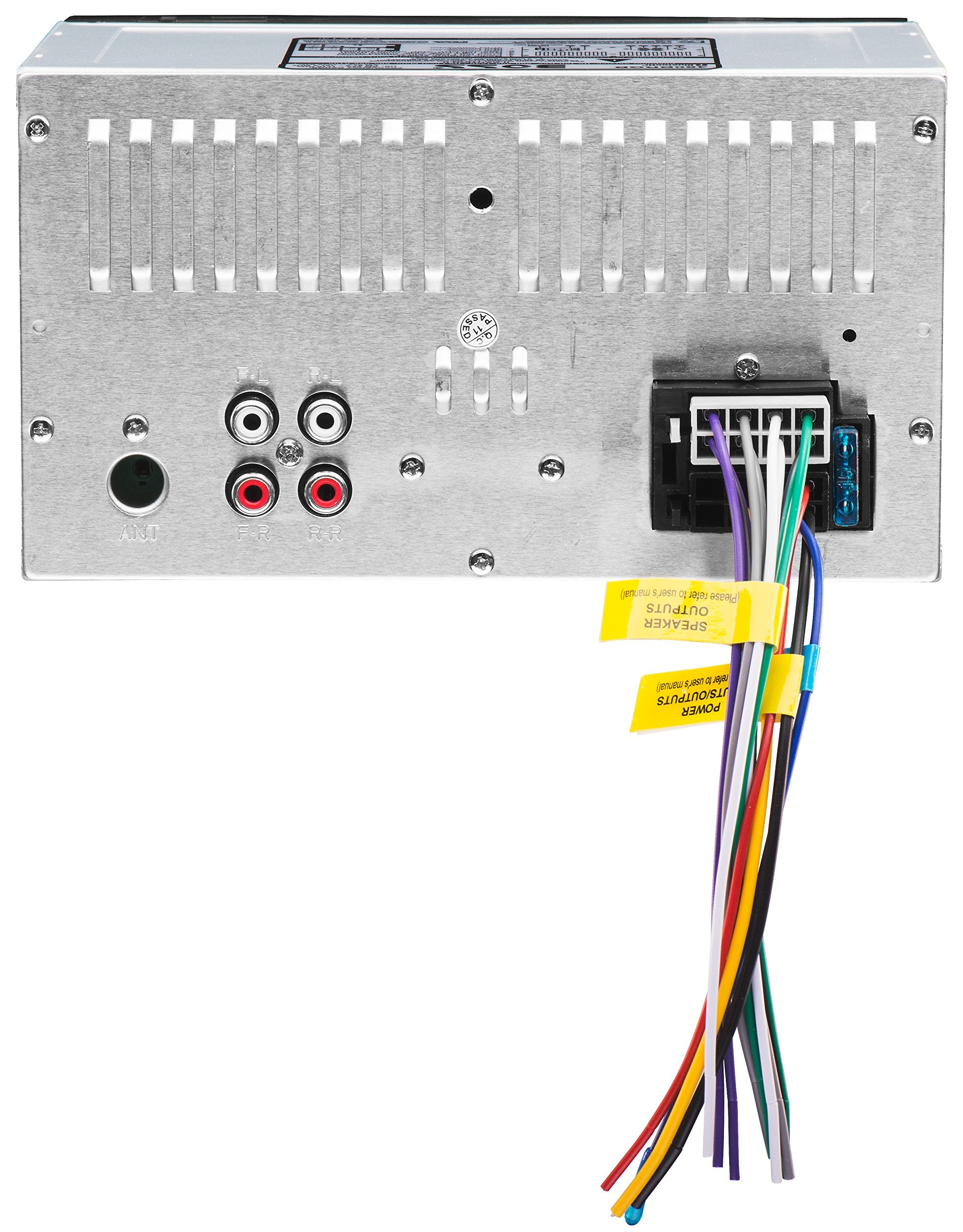 Boss Audio Systems Elite 480Brgb Double Din, Bluetooth, Mp3 Usb Am Fm Receiver, Multi Color Rgb Illumination, Wireless Remote