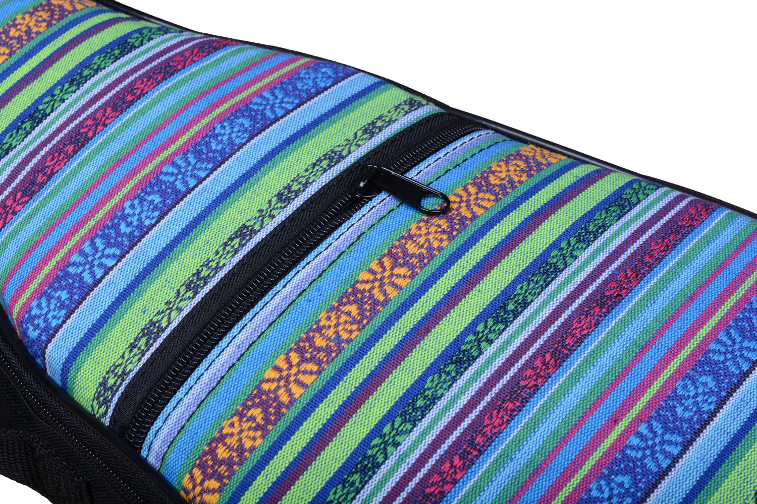 Hot Seal 10Mm Sponge Padding Waterproof Durable Colorful Conventional Ukulele Case Bag With Storage (23/24 Inch, Bohemia No.2)