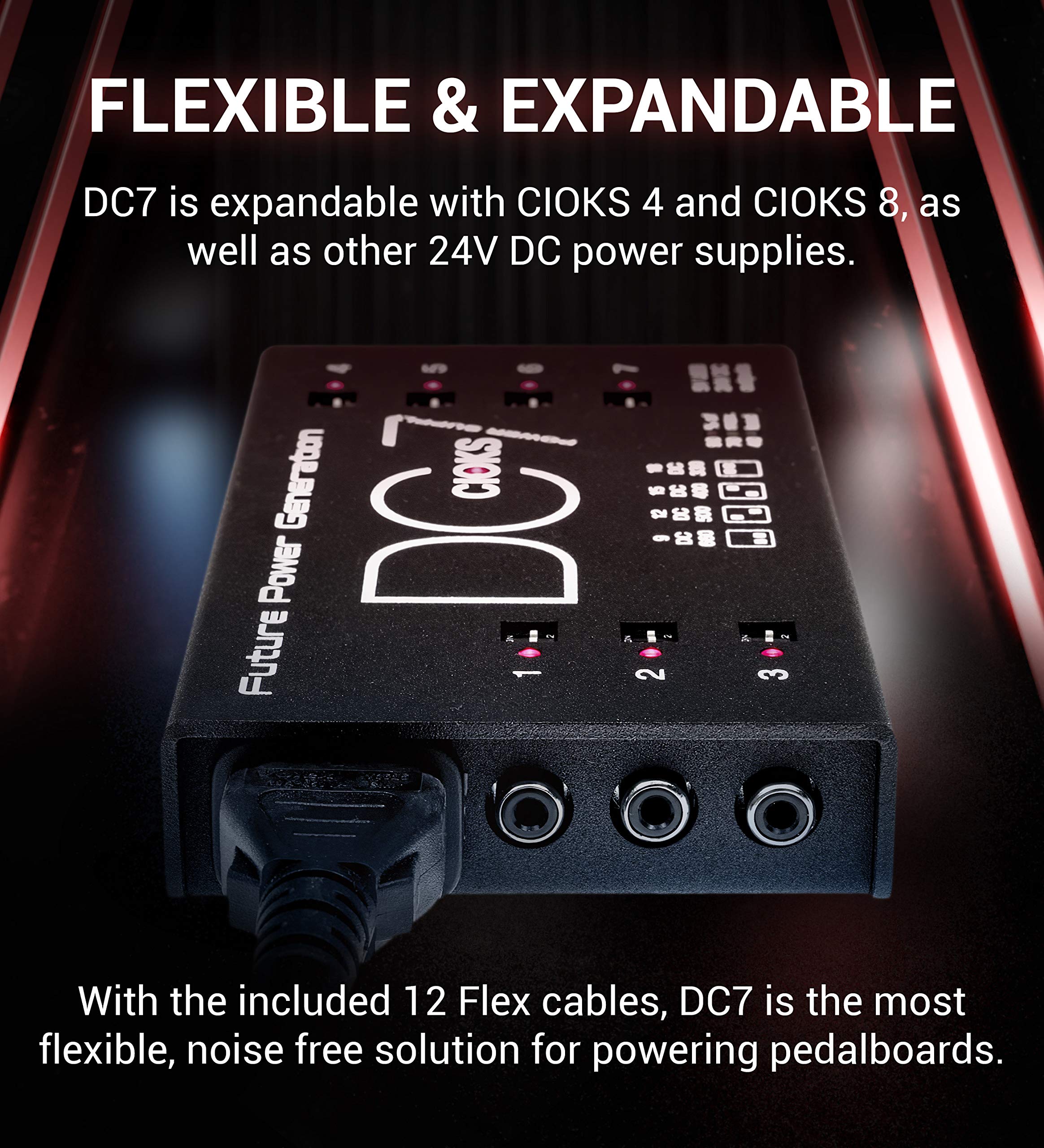 Cioks Dc7 7 Isolated Dc Outlets Power Supply