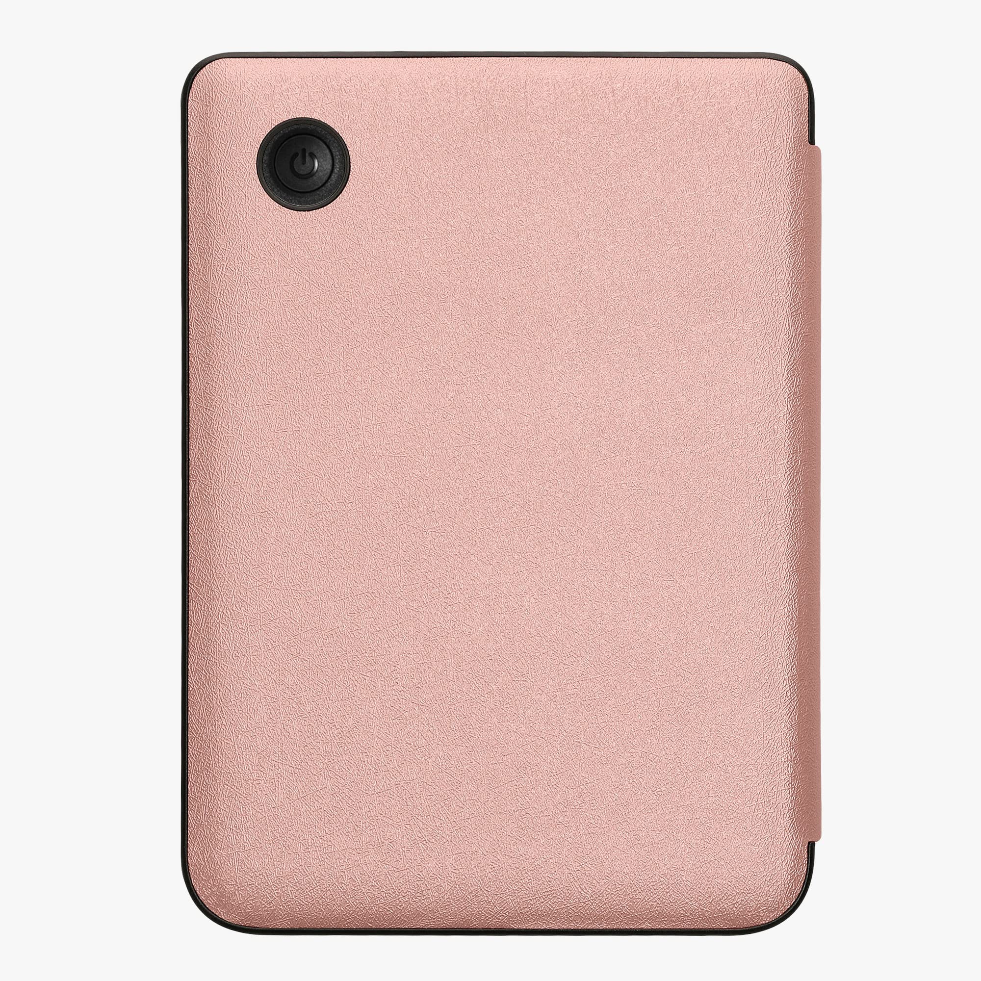 Kwmobile Origami Case Compatible With Kobo Clara 2E / Tolino Shine 4 Case   Slim Pu Leather Cover With Stand   Rose Gold