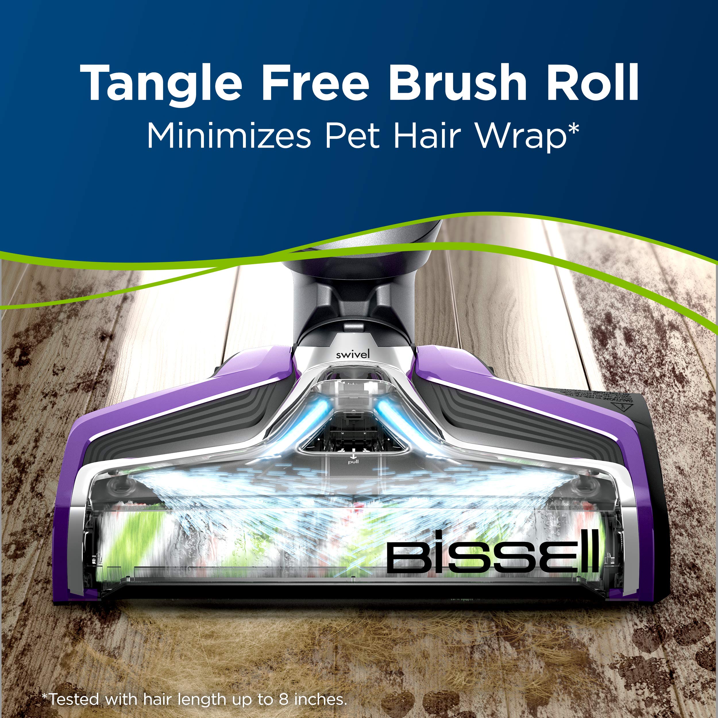 Bissell Tangle Free Crosswave Multi Surface Pet Brush Roll, White   2460