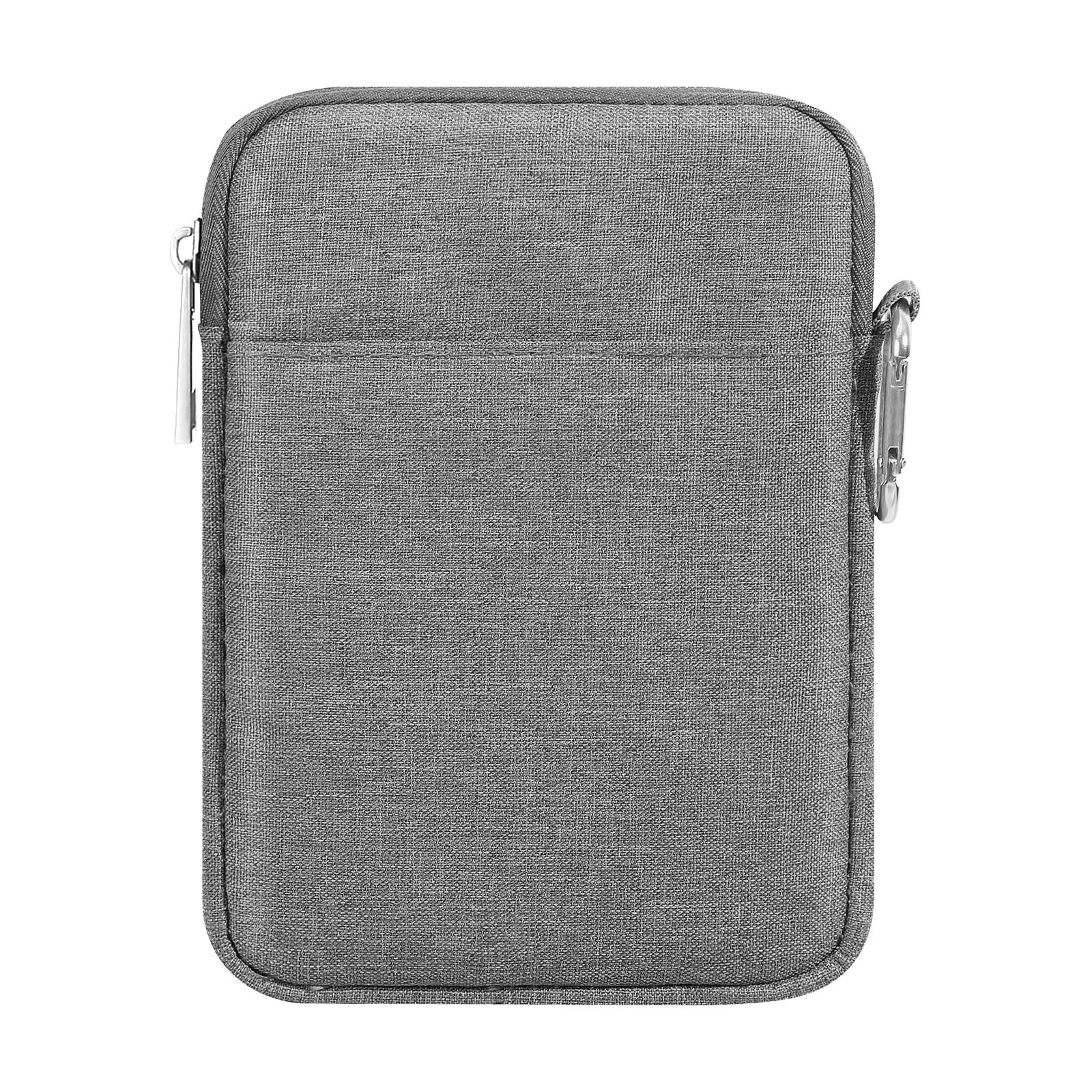 MoKo 6 7' Kindle Sleeve Bag,Protective Nylon Cover Compatible with 7' Kindle Colorsoft 2024,Kindle Paperwhite 2021, All New Kindle/Kids (11th Generation) 2022, Kindle Oasis E Reader, Dark Gray