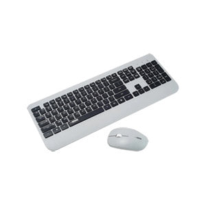 Uncaged Ergonomics Km1 Wireless Keyboard And Mouse Combo, Gray