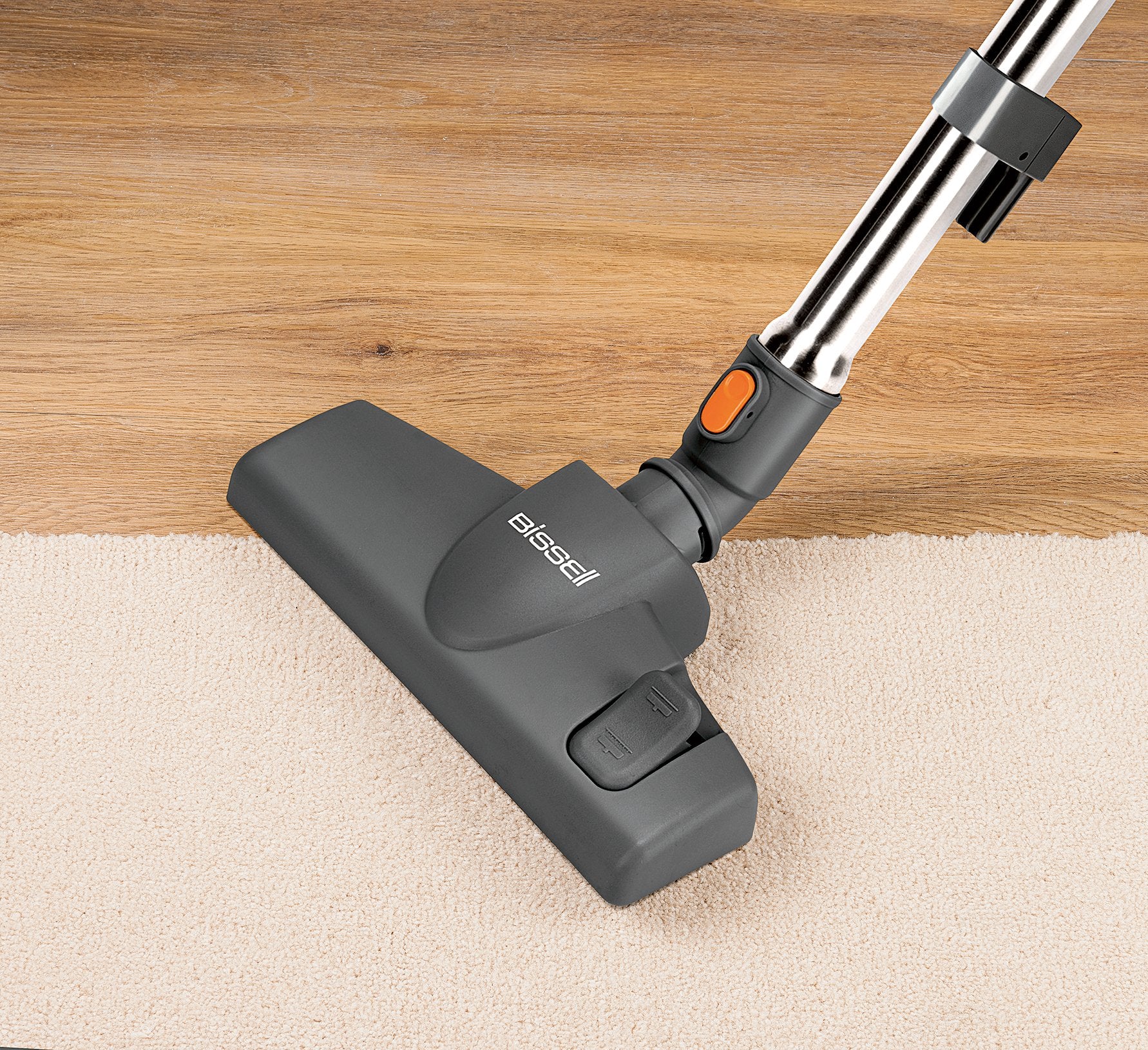 Bissell Hard Floor Expert Multi Cyclonic Bagless Canister Vacuum, 1547   Corded Burnt Orange