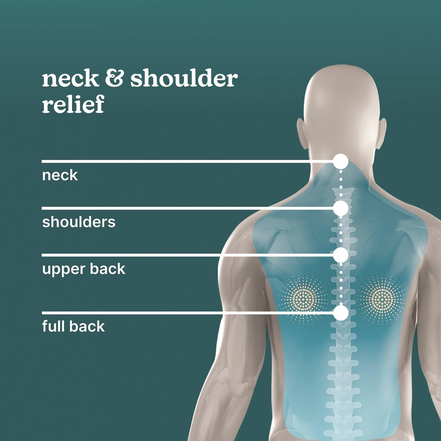 Homedics Vibration Heated Shoulder Massager Wrap, Comfort Pro Elite, Soft Fabric, Tension Relief, 2 Speeds & Styles, Long, Nms 4