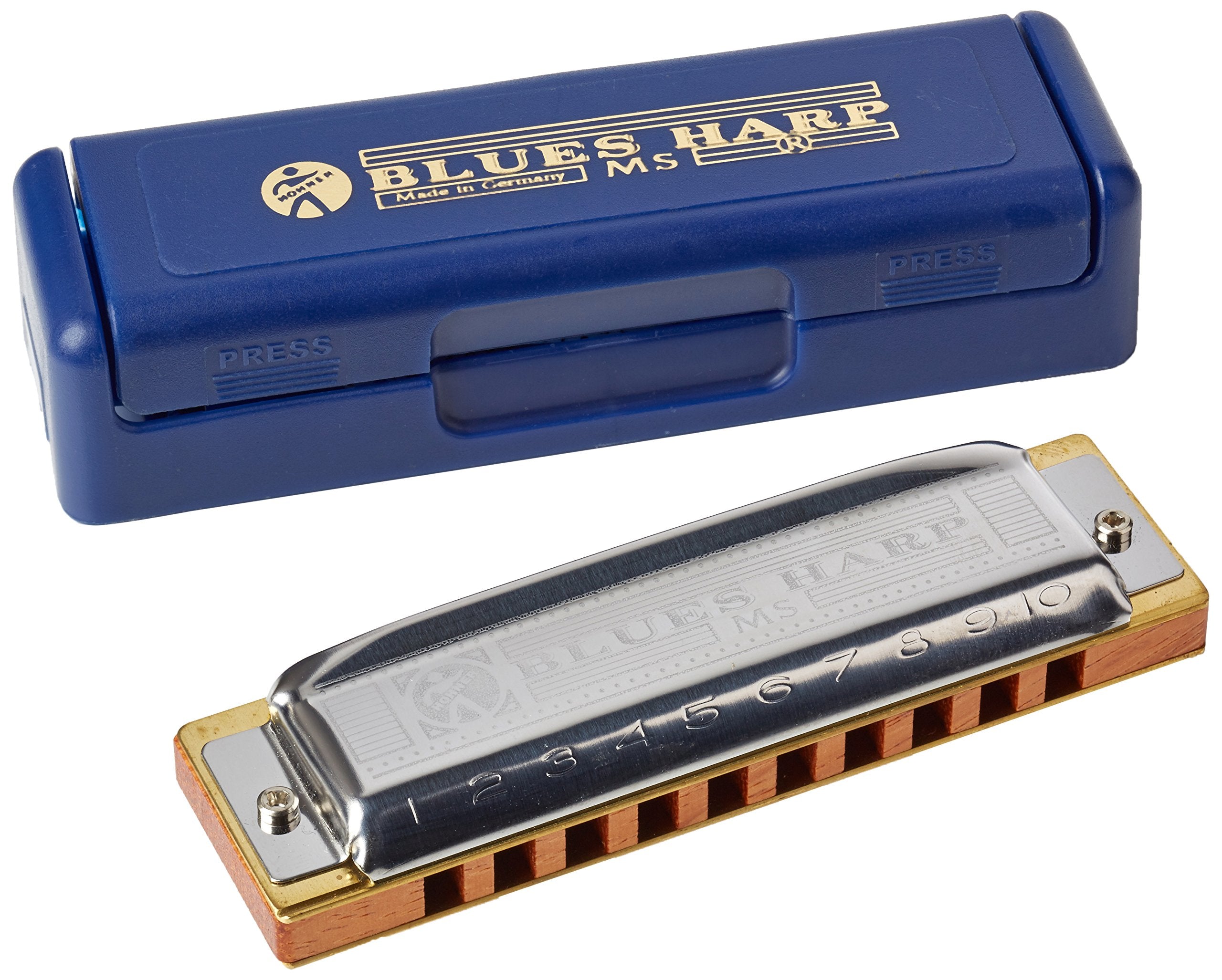 Hohner Blues Harp Harmonica, Key Of E