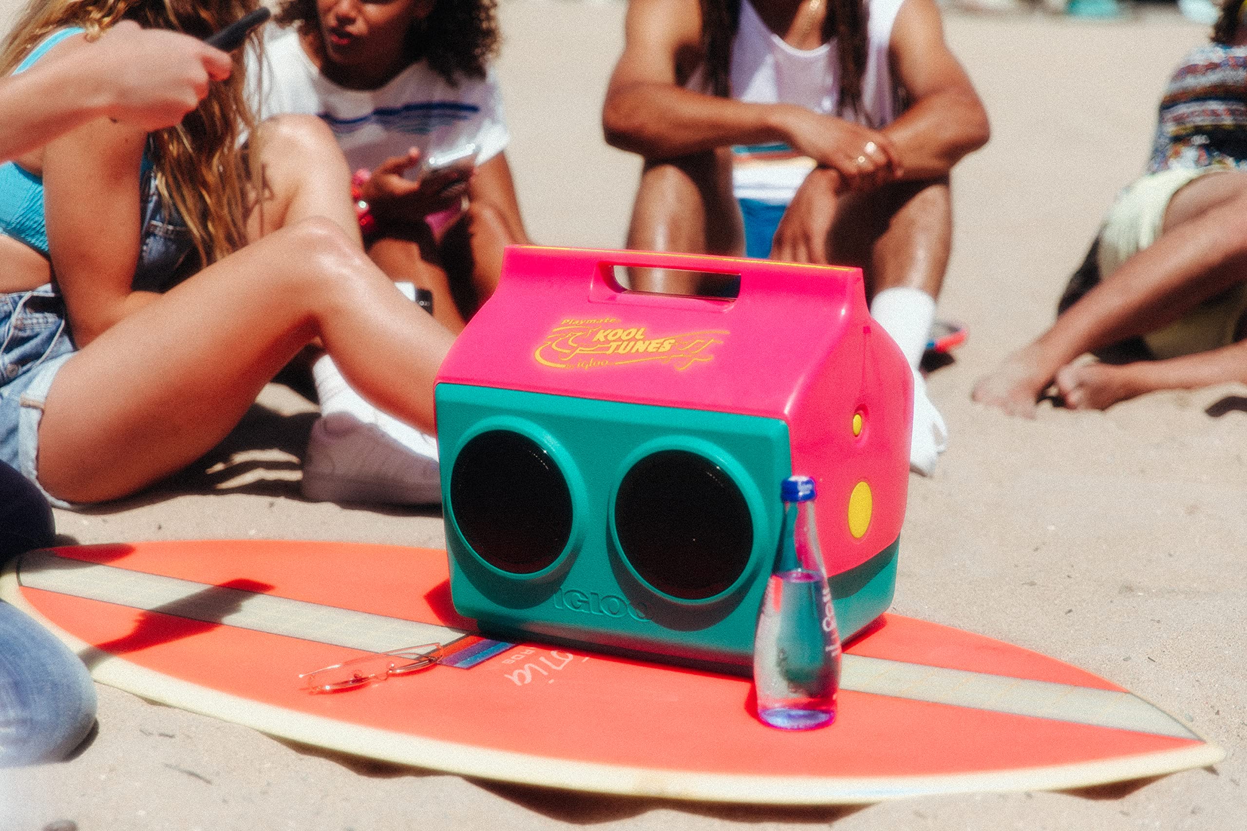 Igloo Kooltunes Bluetooth Boombox Cooler, 14 Qt Jade