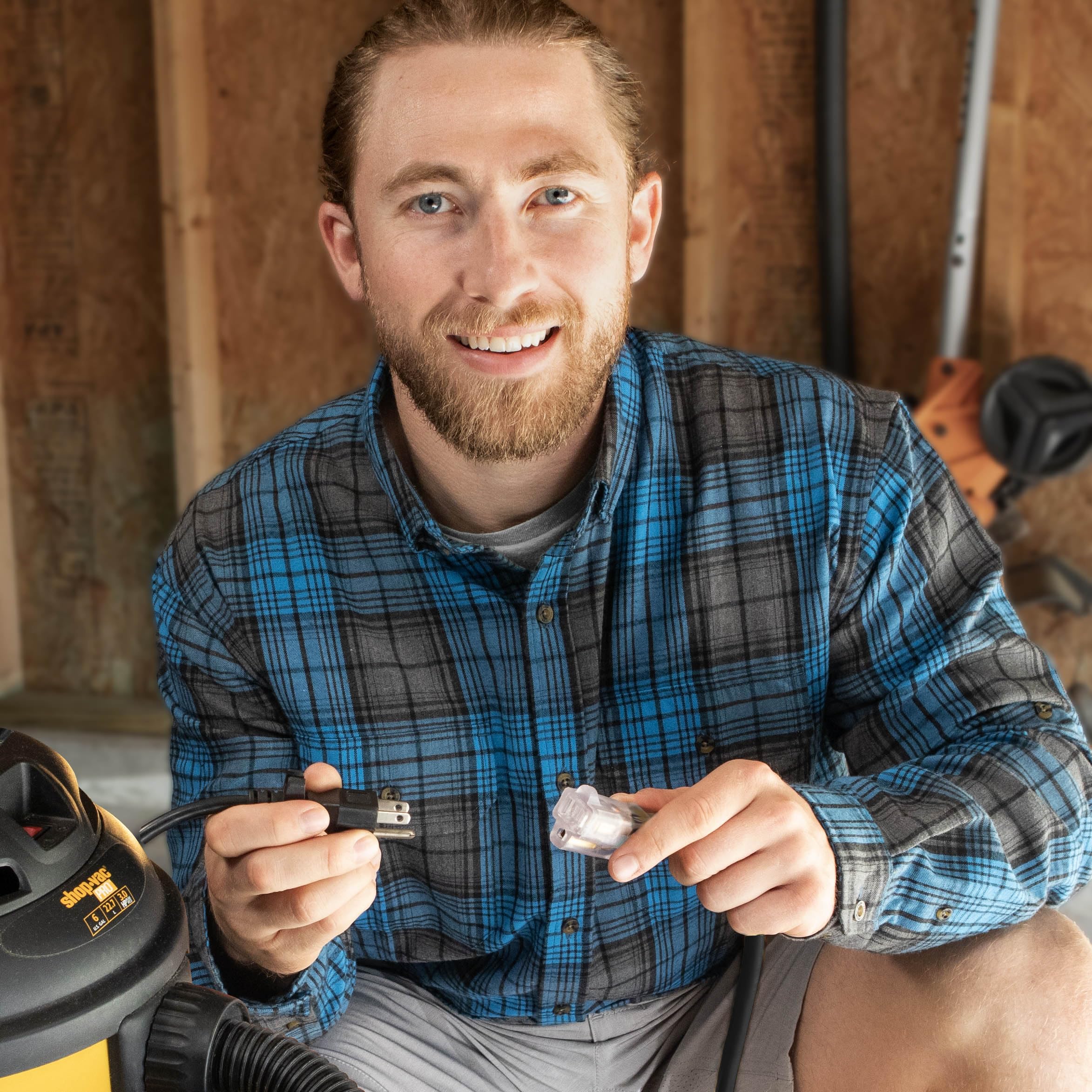 6 Ft   12 Gauge Heavy Duty Extension Cord   Lighted Sjtw   Indoor/Outdoor Extension Cord By Watt'S Wire   6' 12 Gauge Grounded 1