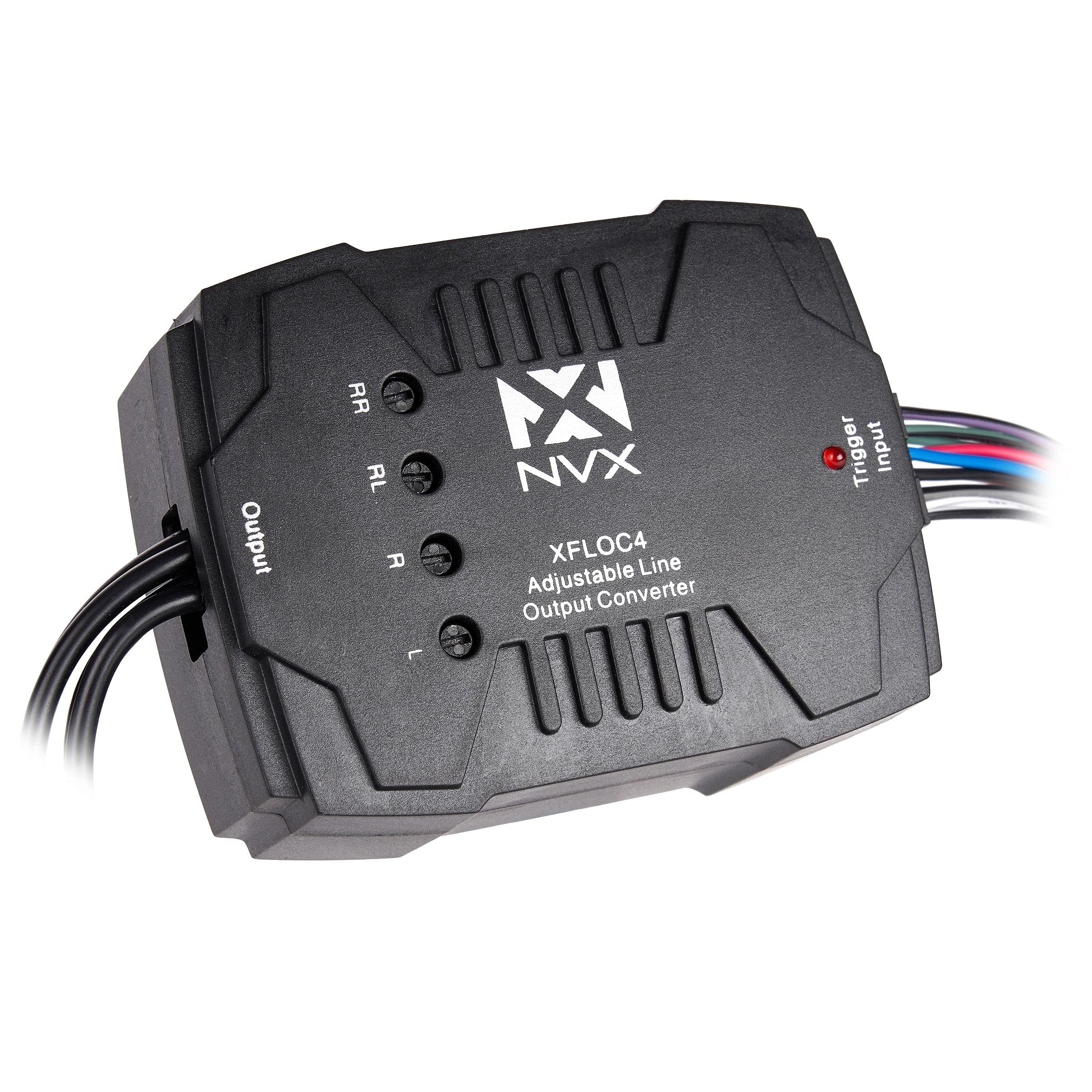 Nvx Xfloc4 4 Channel 160W Adjustable Line Output Converter With Remote Turn On