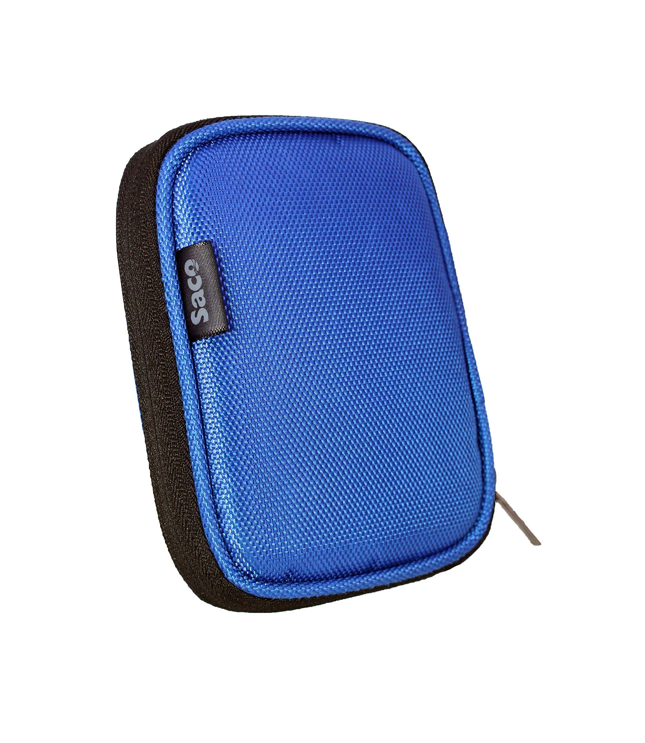 Saco Shock Proof External Hard Disk Protector For Transcend Storejet 25M3B 2.5 Inch 1 Tb AutoBackup Drive
