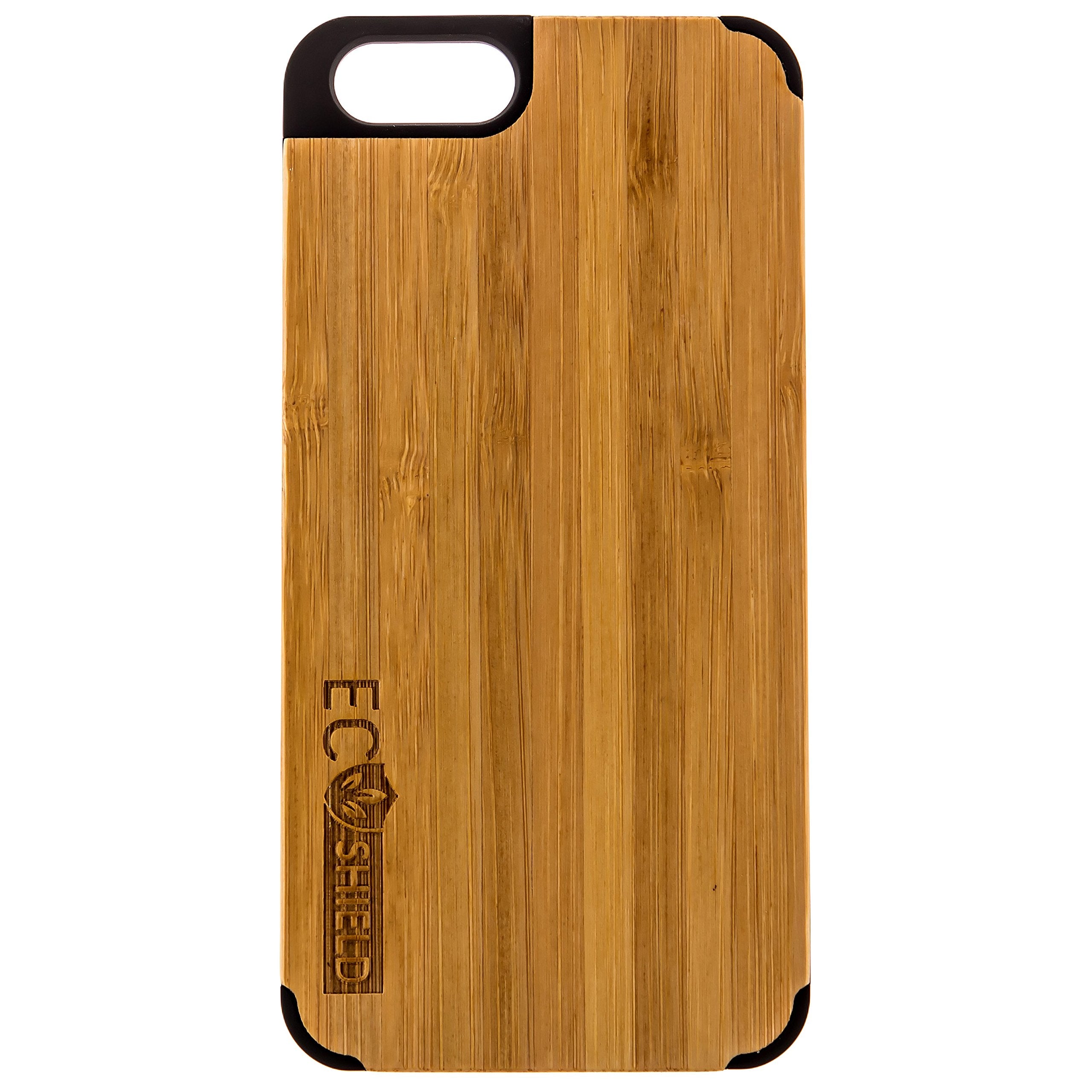 Impecca Pcbi6110 Eco Shield Natural Wood Case For Iphone 6/6S, Polished Bamboo (Made Of Bamboo)