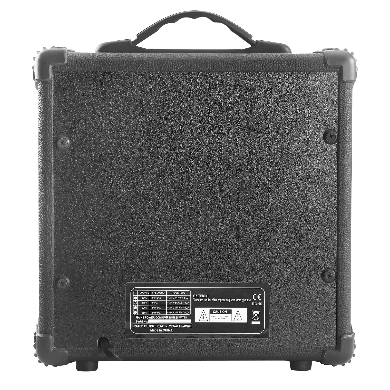 Cxlwz Electric Guitar Amp 20 Watt Amplifier Portable Amp With Headphone Input Gain Powe Including Professional Noise Reduction C