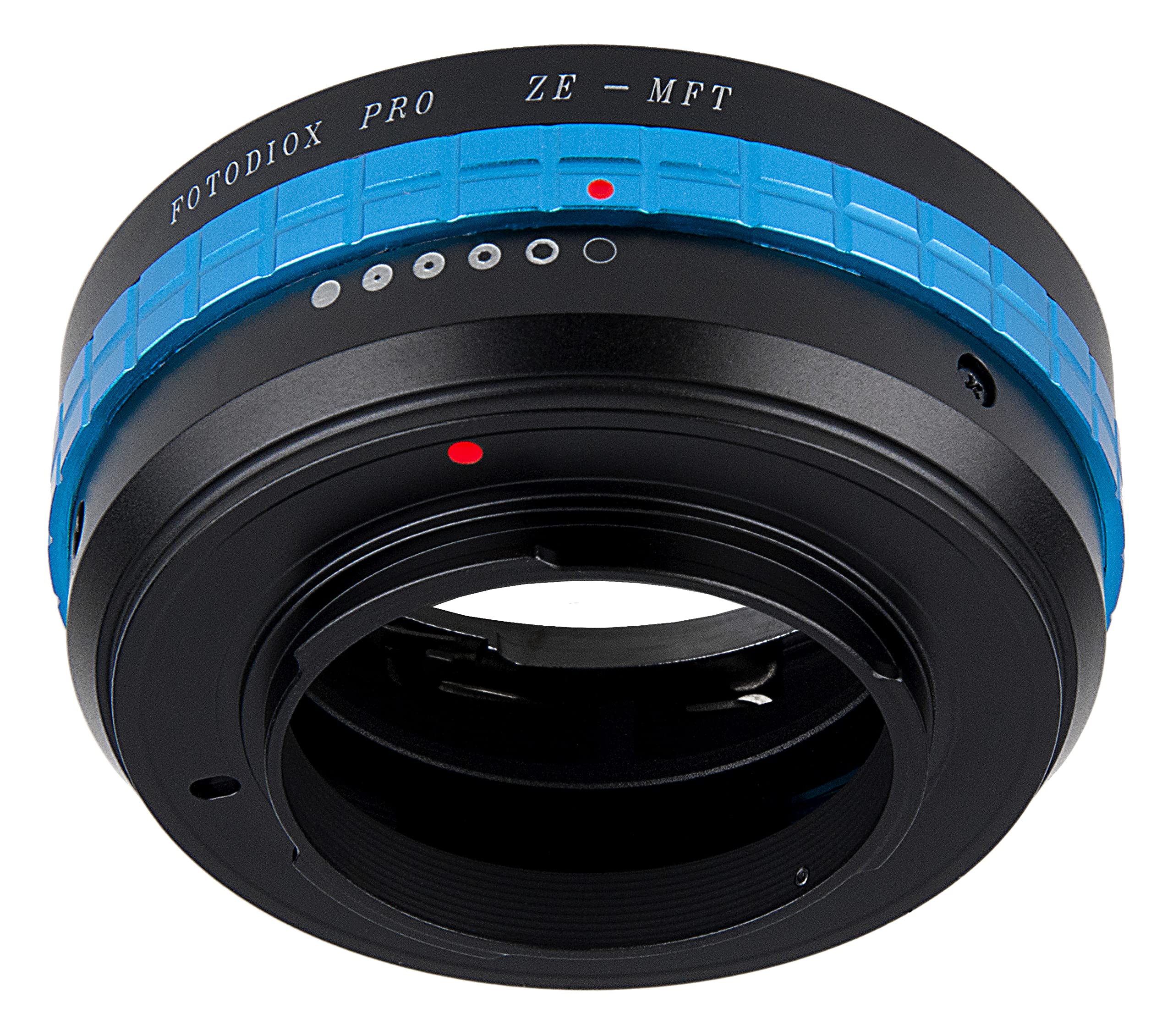 Fotodiox Pro Lens Mount Adapter, For Mamiya Ze (35Mm) Lens To Olympus Panasonic Micro Four Third (Mft) Mirrorless Cameras