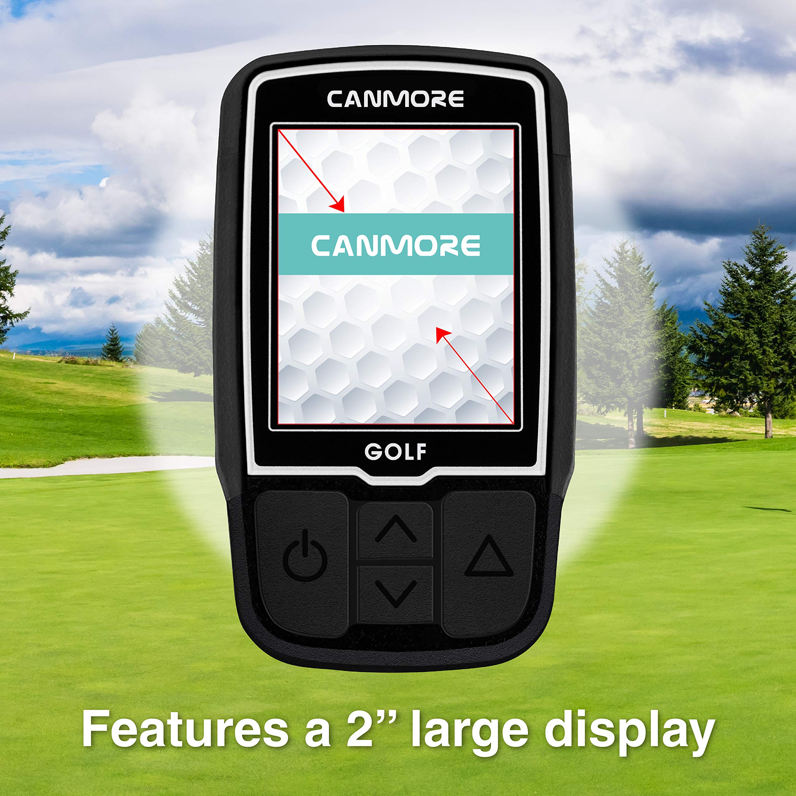 Canmore Preceding Hg200 Handheld Gps Golf Device (Orange_Preceding)