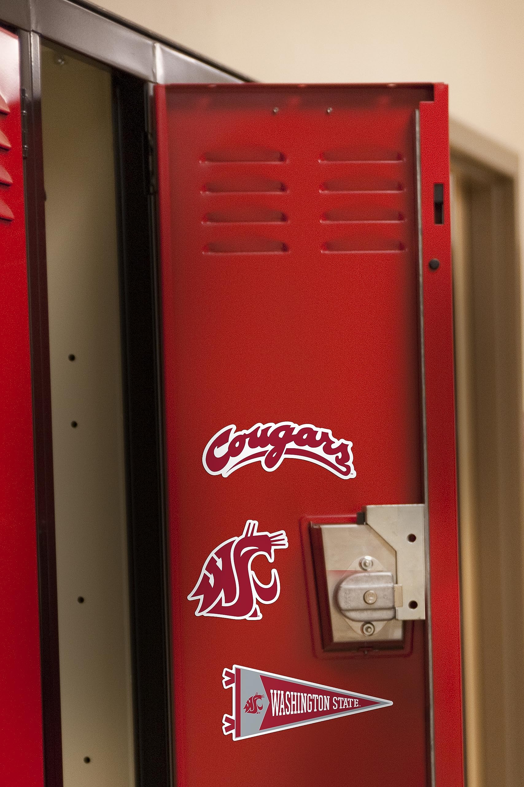 Washington State University 8Ct Vinyl Large Deluxe Stickers Variety Pack   Laptop, Water Bottle, Scrapbooking, Tablet, Skateboar