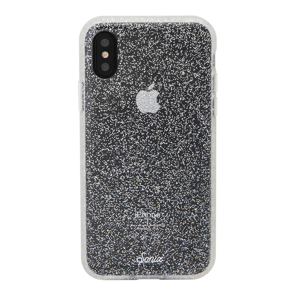Sonix Silver Glitter Case For Iphone X/Xs [Drop Test Certified] Protective Clear Case For Apple Iphone X, Iphone Xs