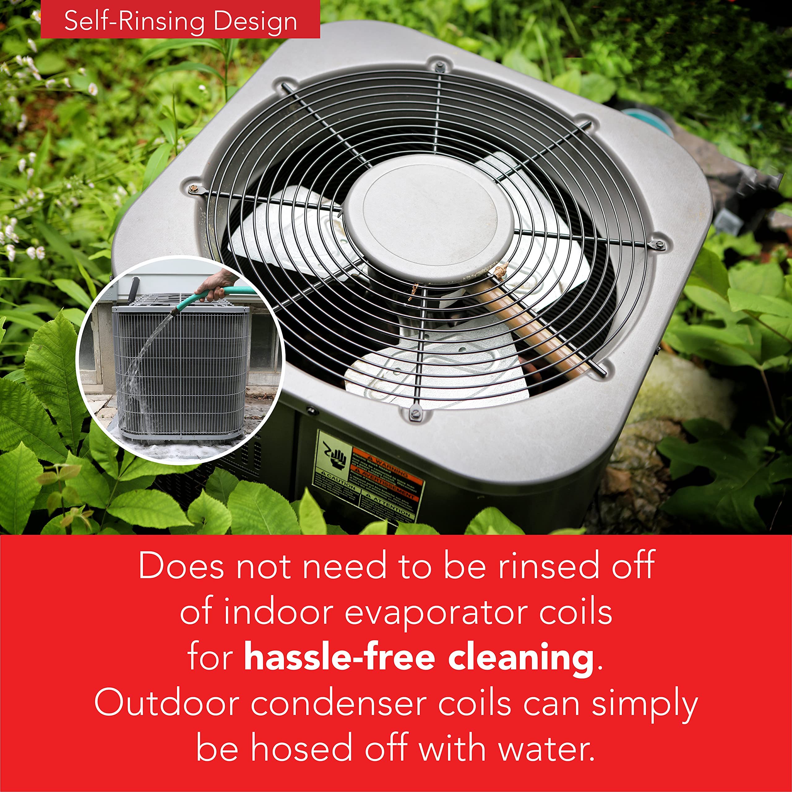 Arm & Hammer Biodegradable Hvac And Air Conditioner Coil Cleaner Foam Aerosol Spray, No Rinse, 19 Fl. Oz, Ahcc-19 By Diversitech