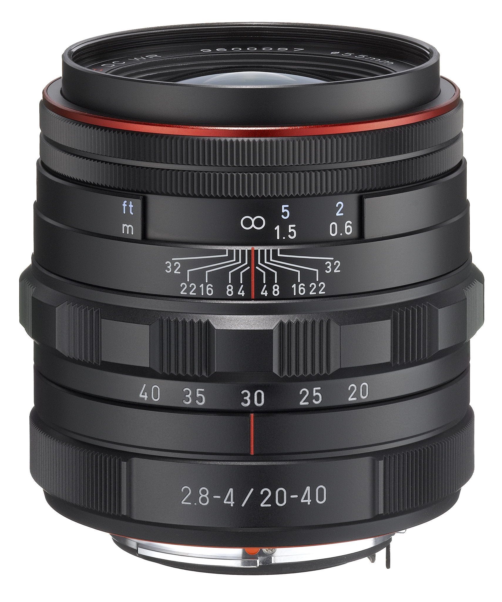 Pentax HD DA 20-40mm F2.8-4 Limited DC WR Wide Zoom Lens for Q Mount - Black
