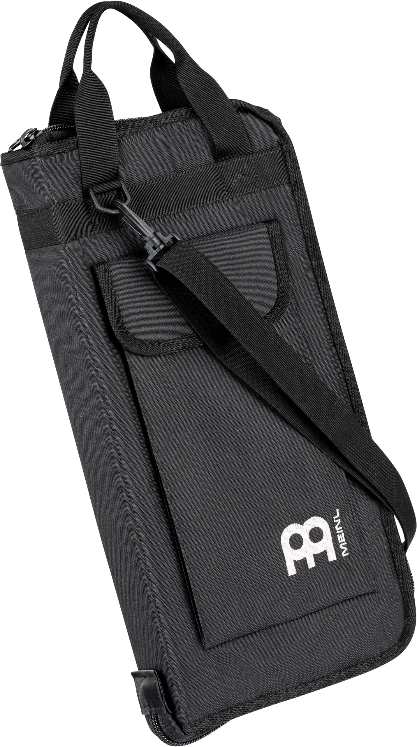 Meinl Percussion Drum Stick Bag With Extra Outside Pocket And Floor Tom Hooks   For Mallets, Brushes And Accessories, Black, Sta