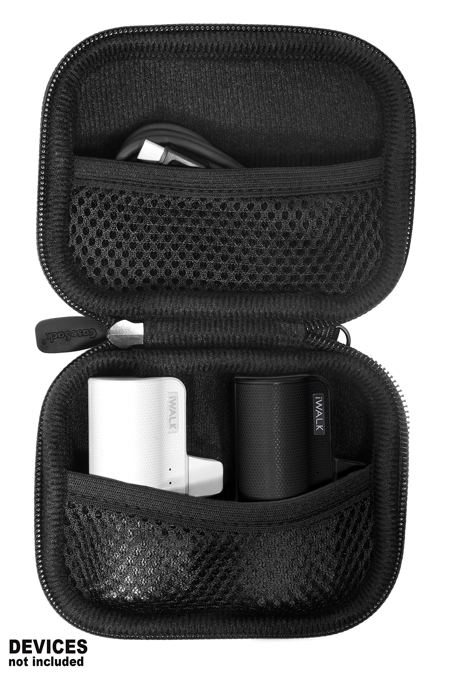 Casesack Case For Iwalk Mini/Iwalk Linkpod Portable Charger For Iphone Compactable With 4500Mah, 3350Mah, 4800Mah (Black Large),