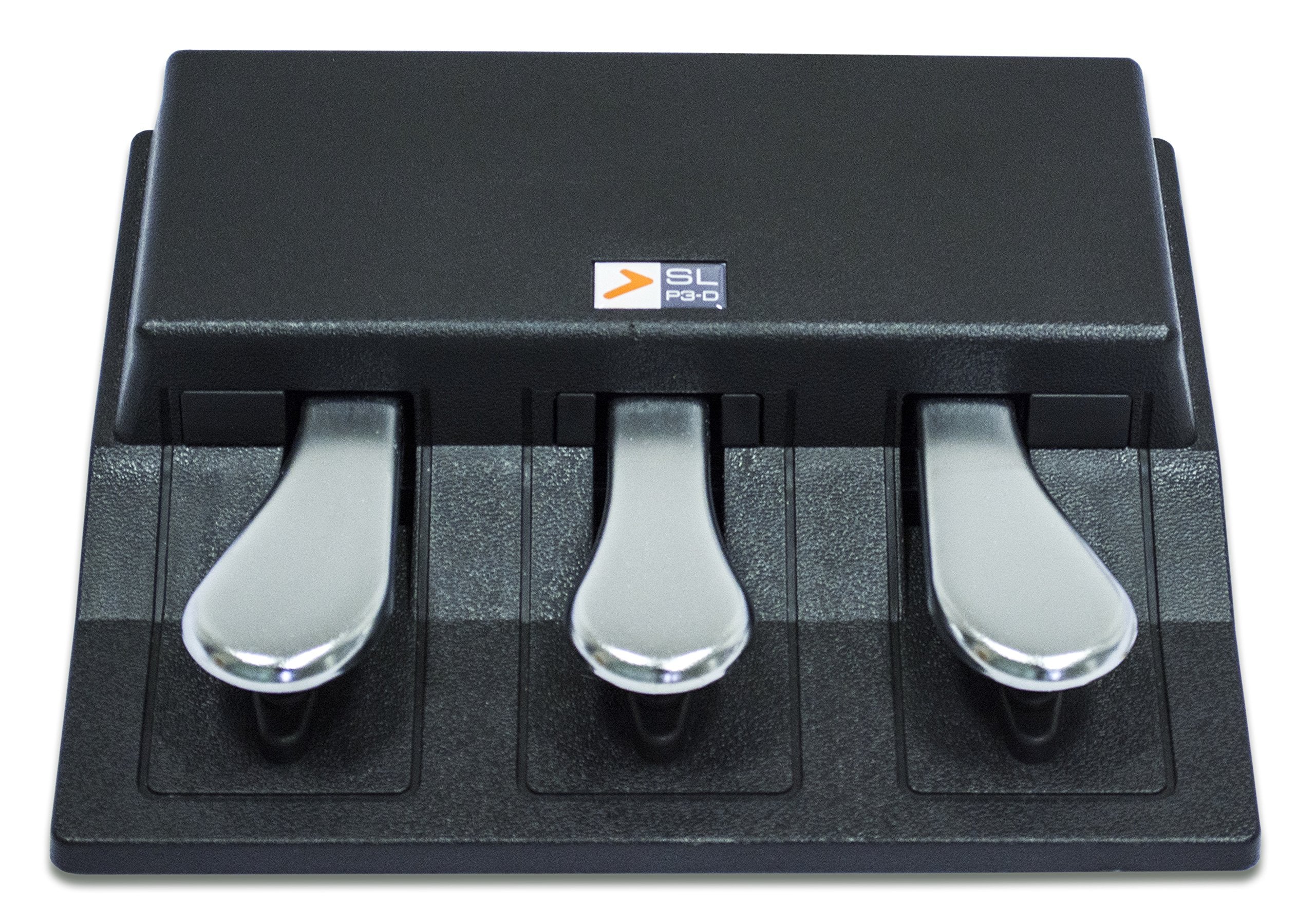 Studiologic Slp3 D Triple Pedal For Keyboards & Midi Controllers, Stereo Jack Connection