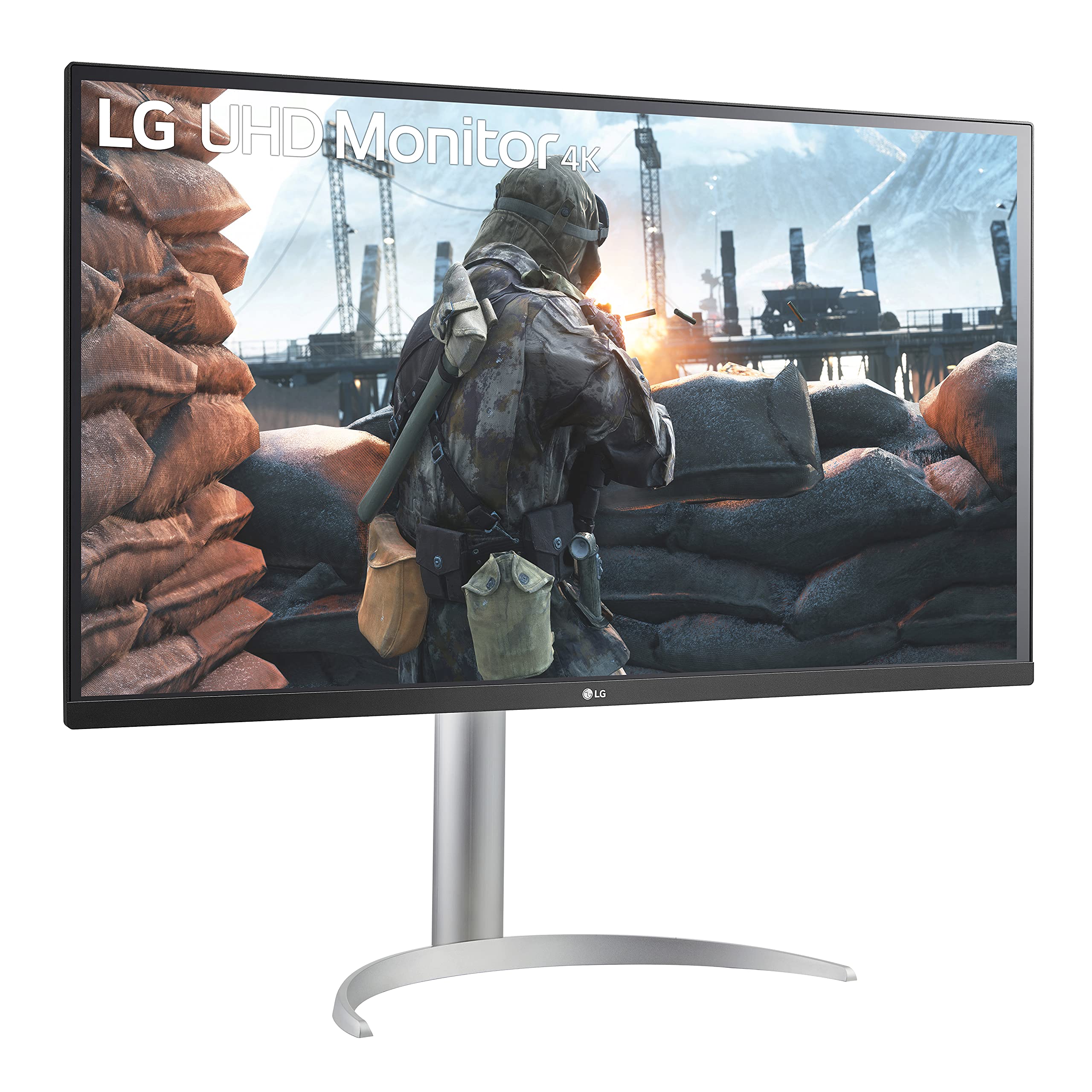 Lg 32Up550 W 32 Inch Ultrafine (3840 X 2160) Va Display With Amd Freesync, Dci P3 90% Color Gamut With Hdr 10 Compatibility And
