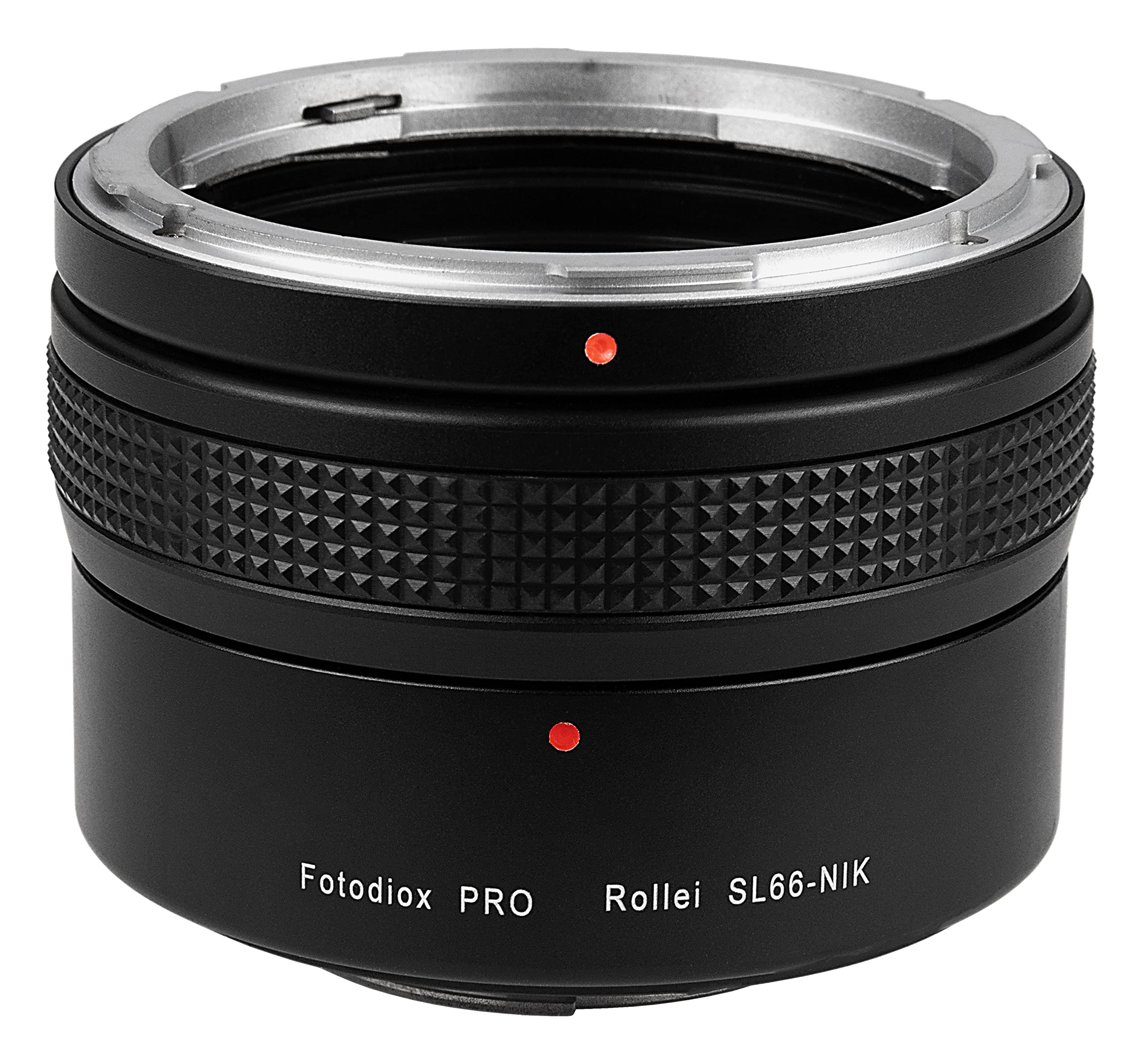 Fotodiox Pro Lens Mount Adapter - Rolleiflex SL66 (Rollei SL66E, SL66X, SL66SE) Series Lens to Nikon SLR/DSLR Camera (w/Built-in