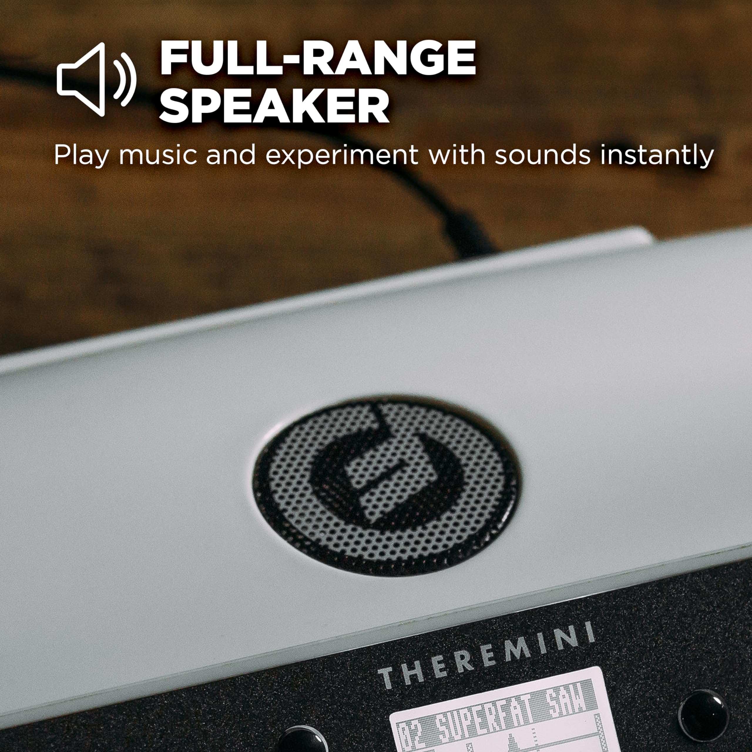 Moog Theremini   Theremin With Pitch Correction, Cv Out, Built In Tuner And Speaker, Animoog Synthesizer Sound Engine With 32 Pr