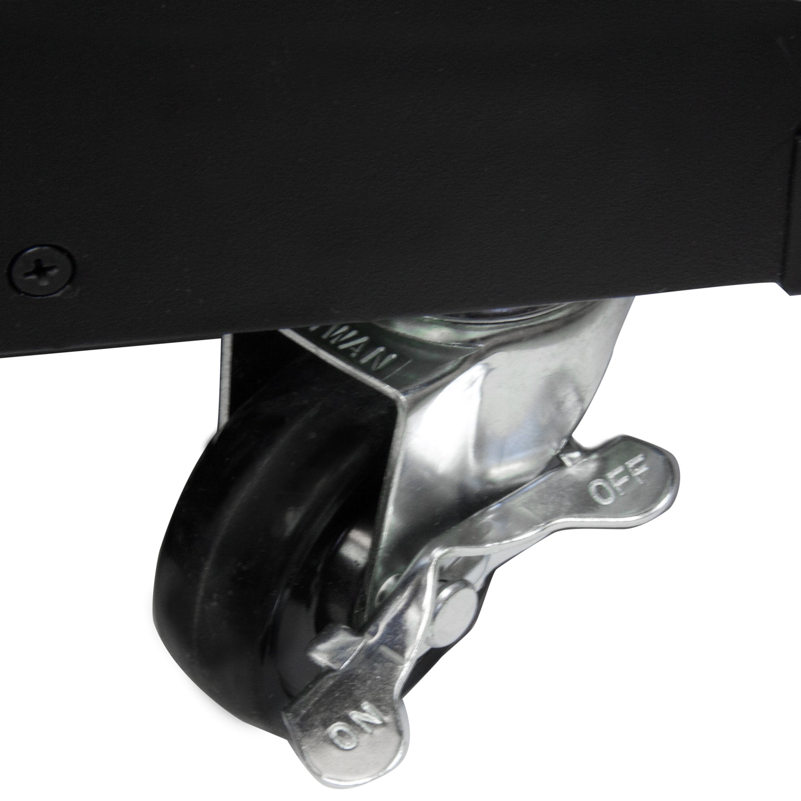 Startech.Com 4 Post 9U Mobile Open Frame Server Rack, Network Rack With Wheels, 19'' Rolling Rack For Home/Office Narrow Floor S