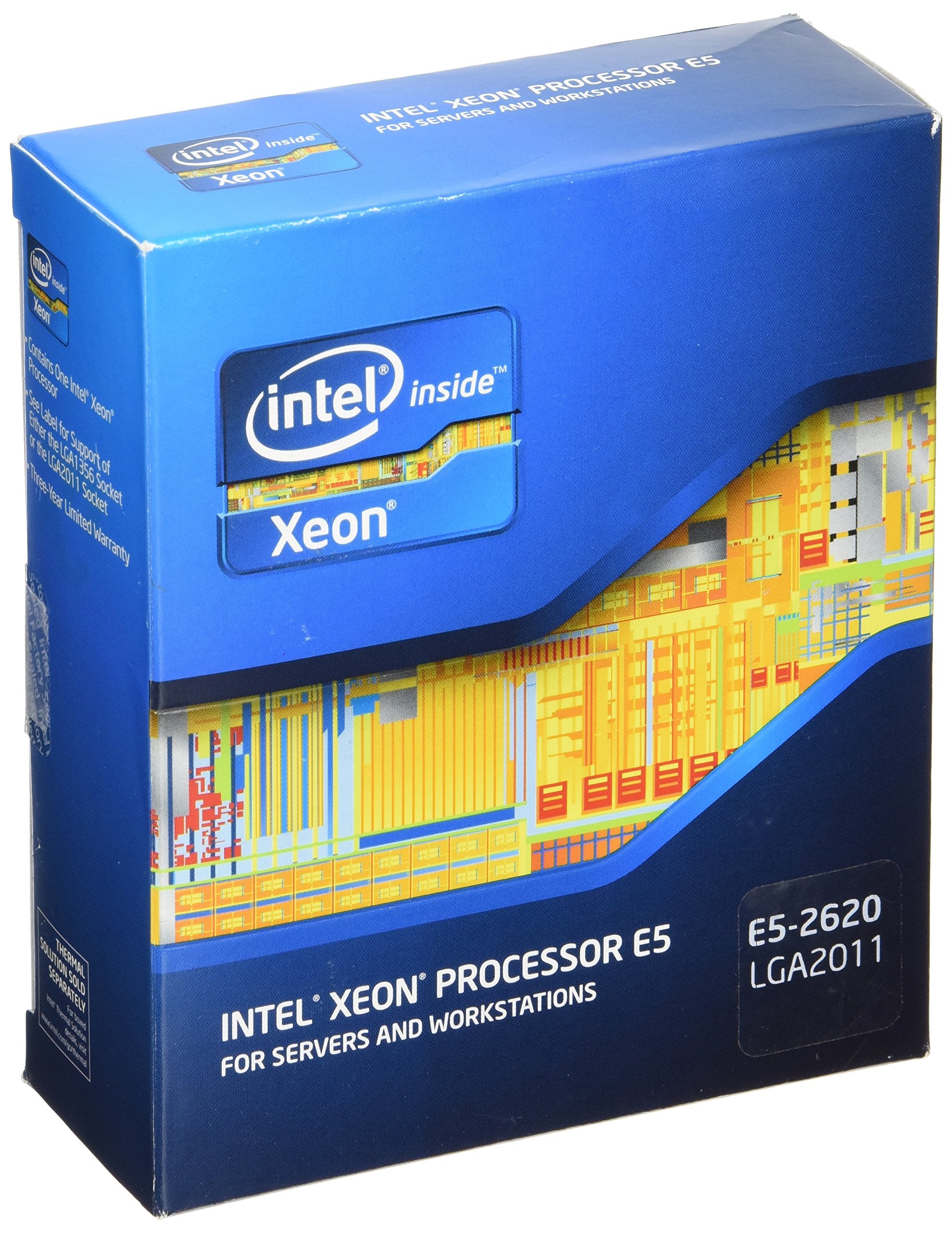 Intel Xeon 6C E5 2620 2.0 Ghz 6 Lga 2011 Processor Bx80621E52620