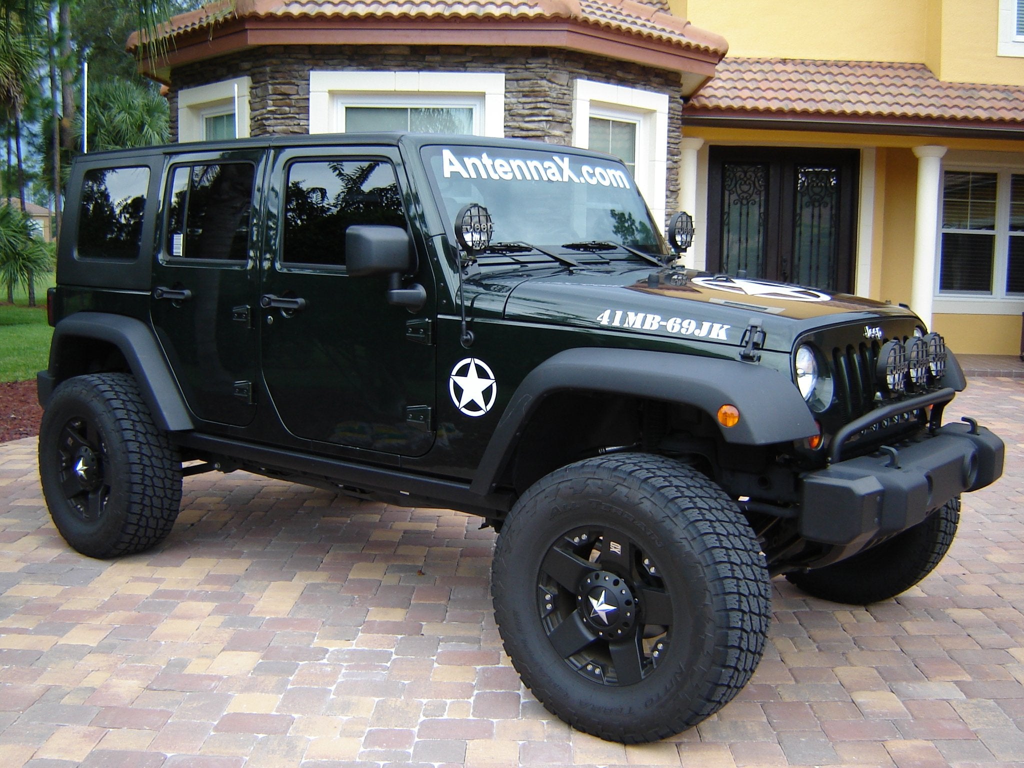 Antennax Off Road (13 Inch) Antenna For Jeep Wrangler Jk Jl Gladiator Jt