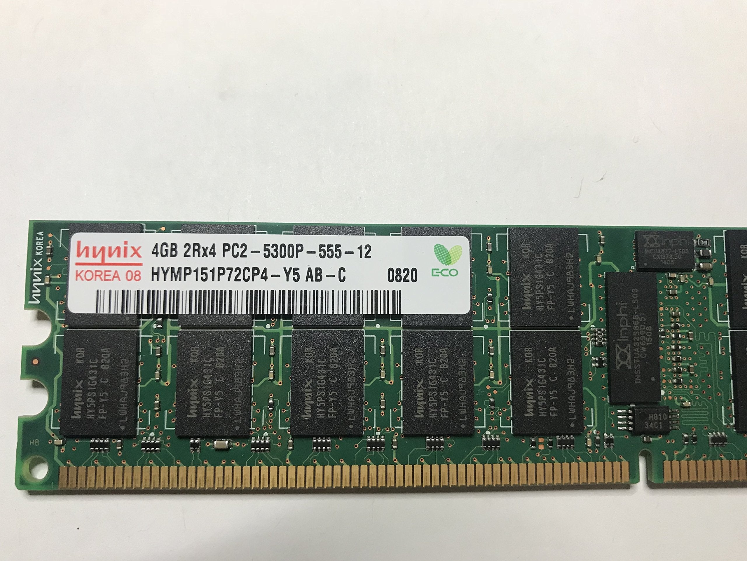Hynix DDR2 667MHz 4GB PC2-5300P ECC SERVER Registered Memory Module