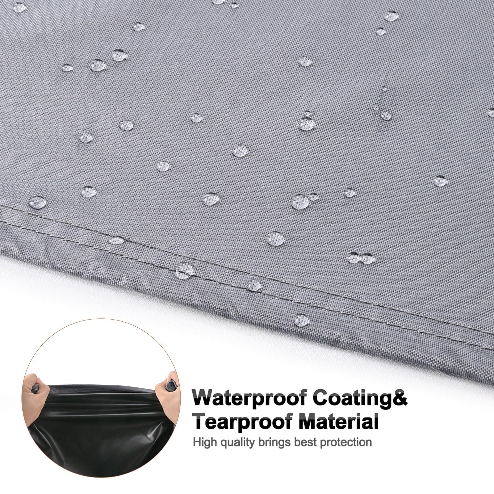 Mrrihand Central Air Conditioner Cover For Outside Units Waterproof Heavy Duty Ac Unit For Outdoor Large Ac Cover For Winter (26