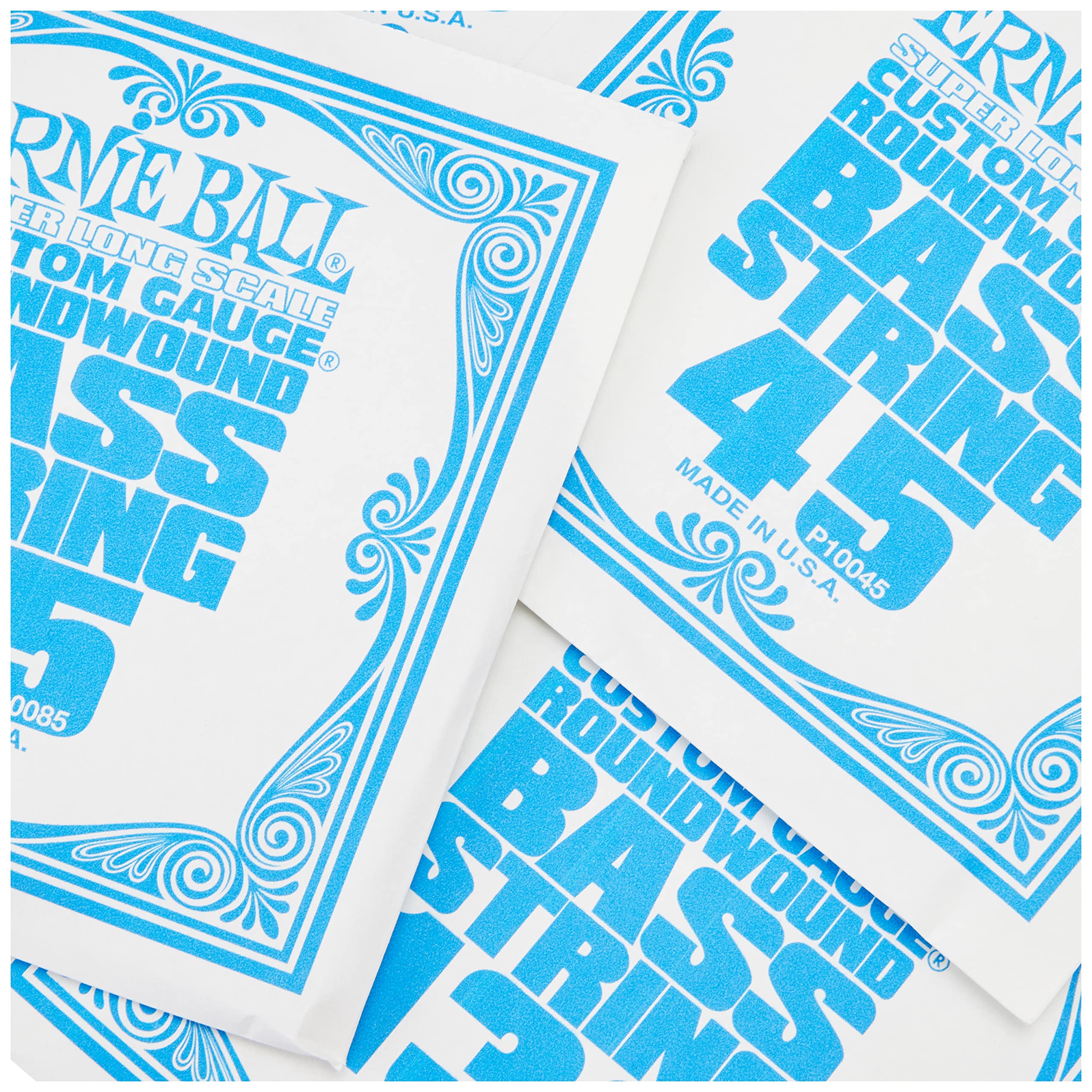 Ernie Ball 5 String Super Long Scale Slinky Nickel Wound Bass Guitar Strings, 45 130 Gauge (P02850)