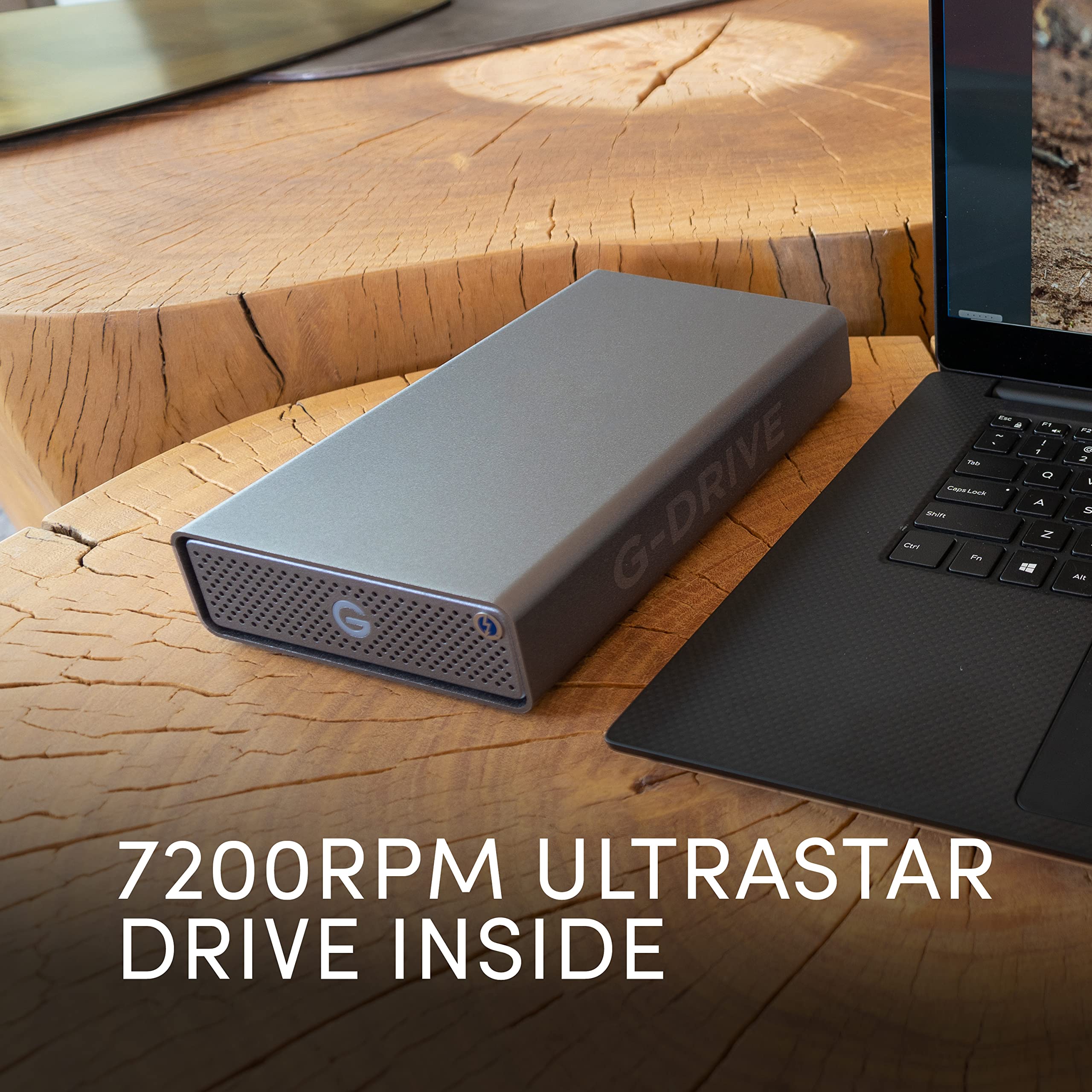 Sandisk Professional 12Tb G-Drive Pro - Enterprise-Class Desktop Hard Drive, Thunderbolt 3, Usb-C, 7200Rpm Ultrastar Drive Insid