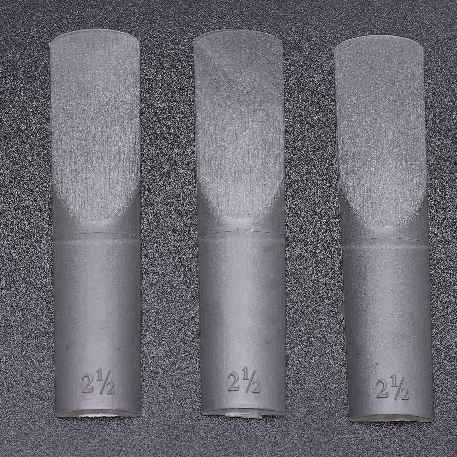3 Pcs Alto Saxophone Reed Resin Alto Sax Reeds With Full Warm And Flexible Sound Traditional Reeds(Transparent Color)