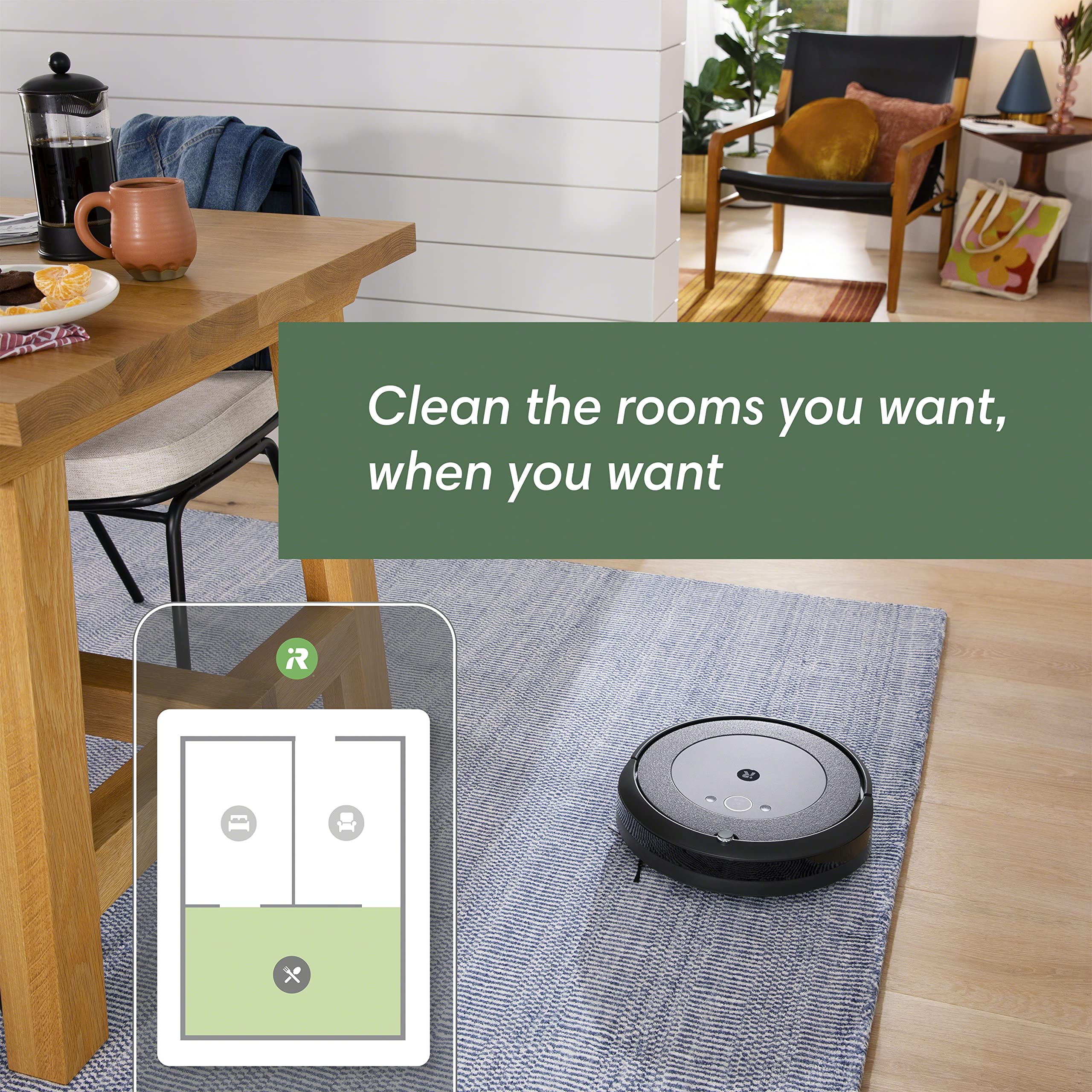 Irobot Roomba I3+ Evo (3550) Self Emptying Robot Vacuum   Now Clean By Room With Smart Mapping, Empties Itself For Up To 60 Days